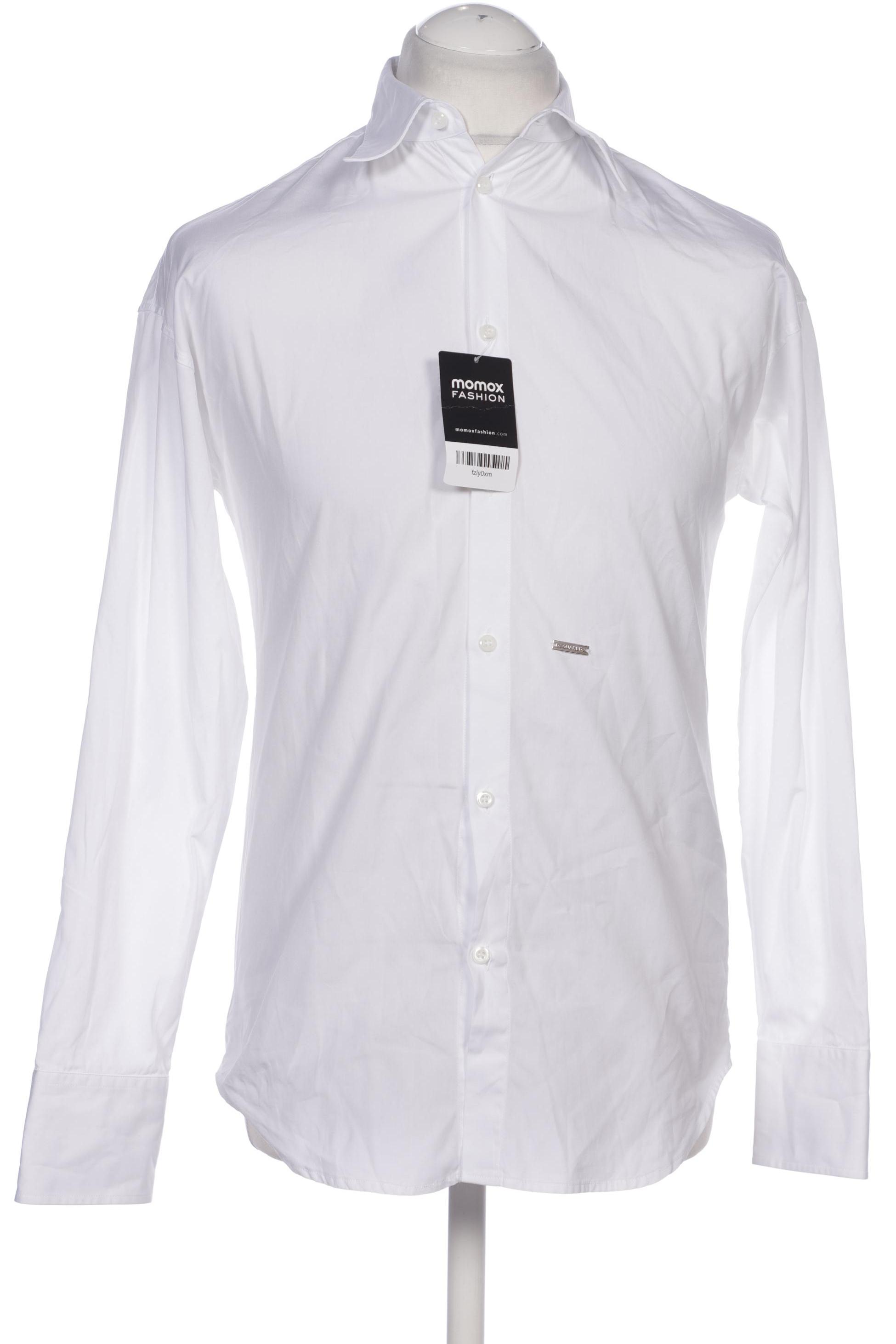 

Dsquared2 Herren Hemd, weiß, Gr. 50