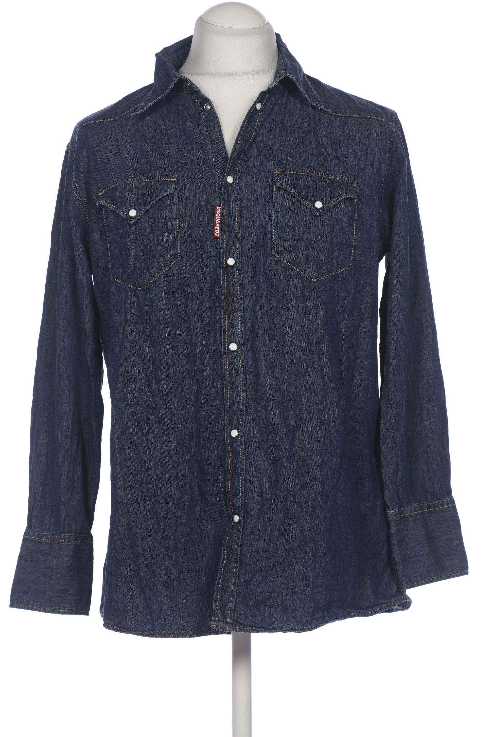 

Dsquared2 Herren Hemd, marineblau, Gr. 54