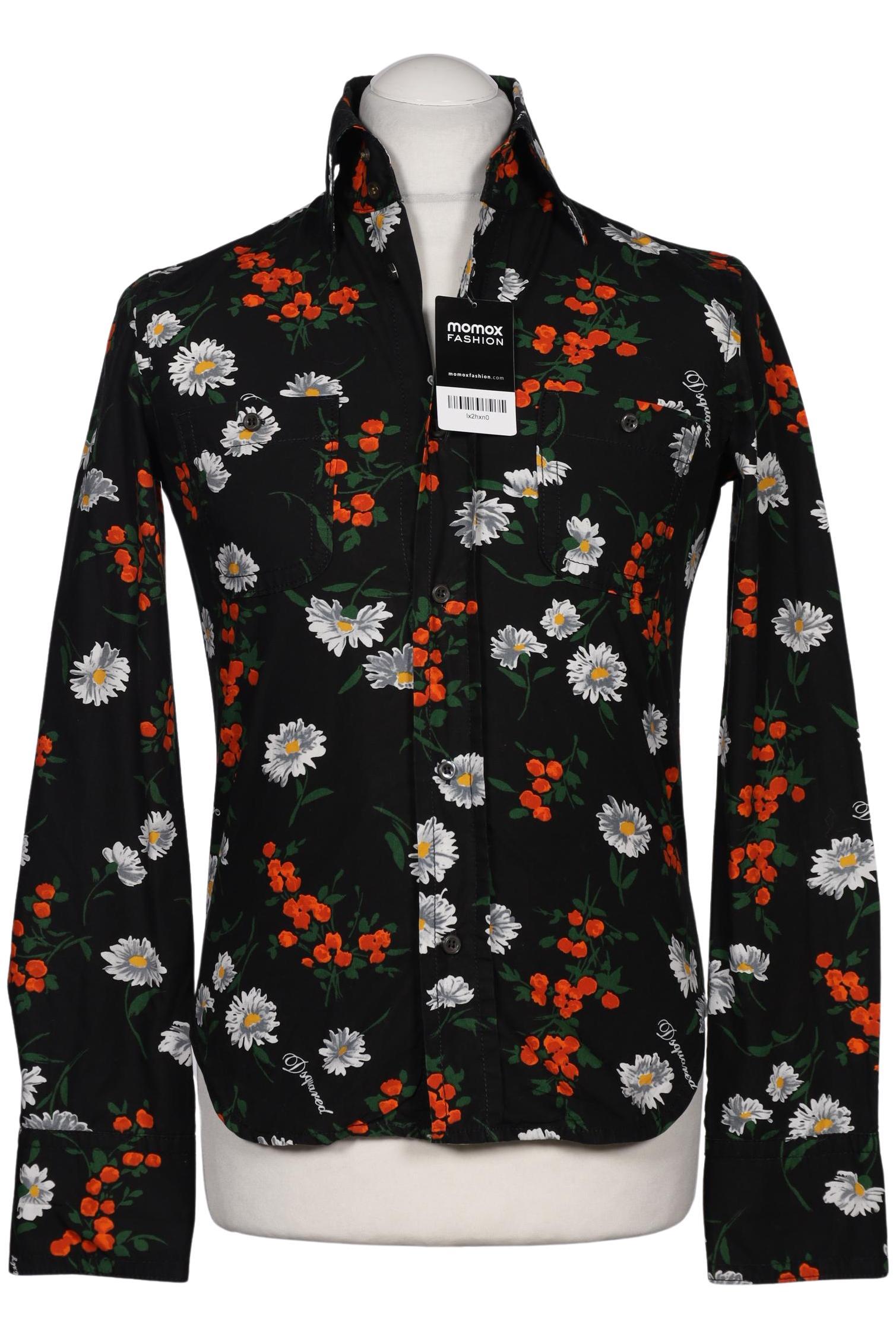 

Dsquared2 Herren Hemd, schwarz, Gr. 42