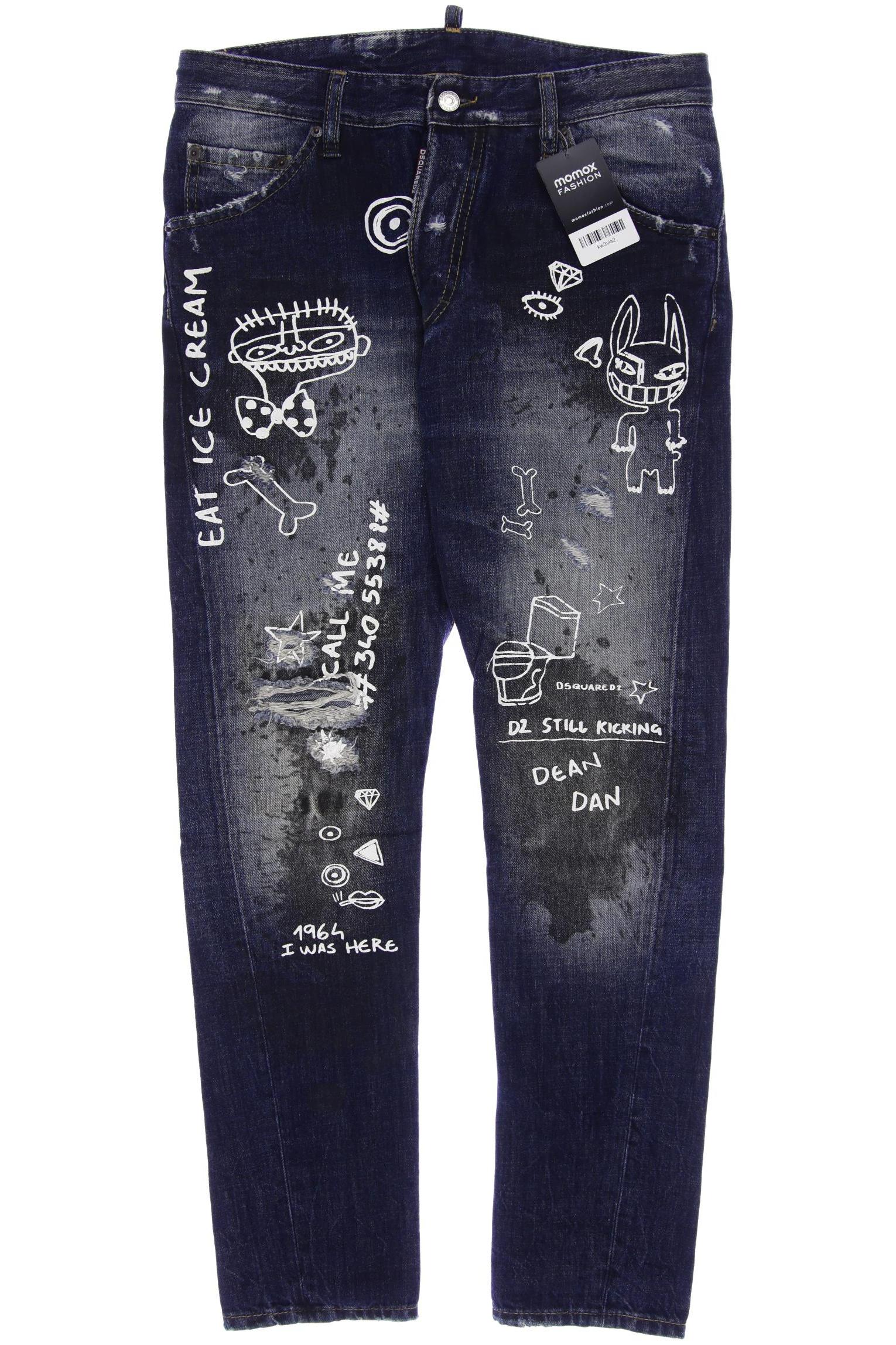 

DSQUARED2 Herren Jeans, marineblau