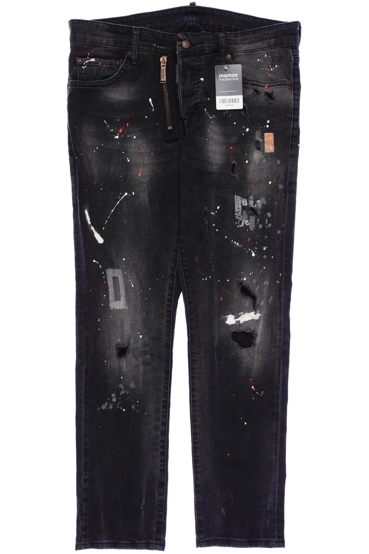 

Dsquared2 Herren Jeans, schwarz, Gr. 52