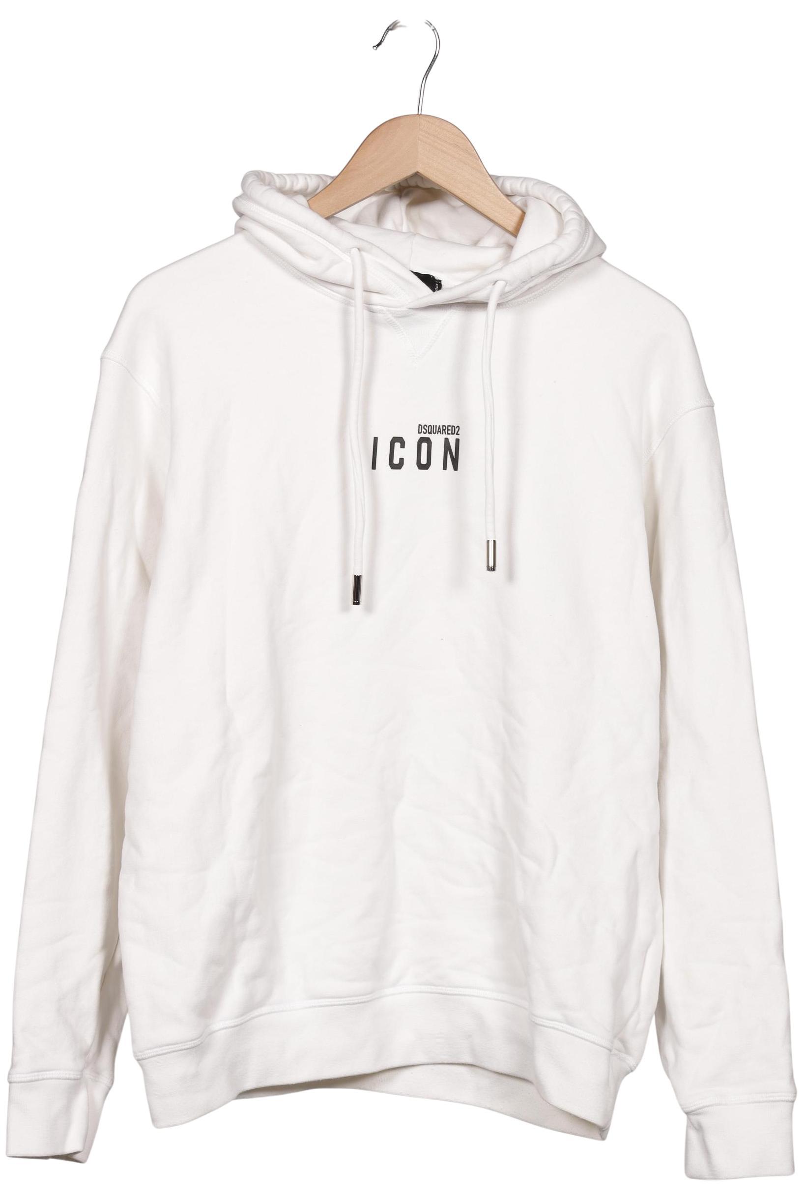 

Dsquared2 Herren Kapuzenpullover, weiß, Gr. 52