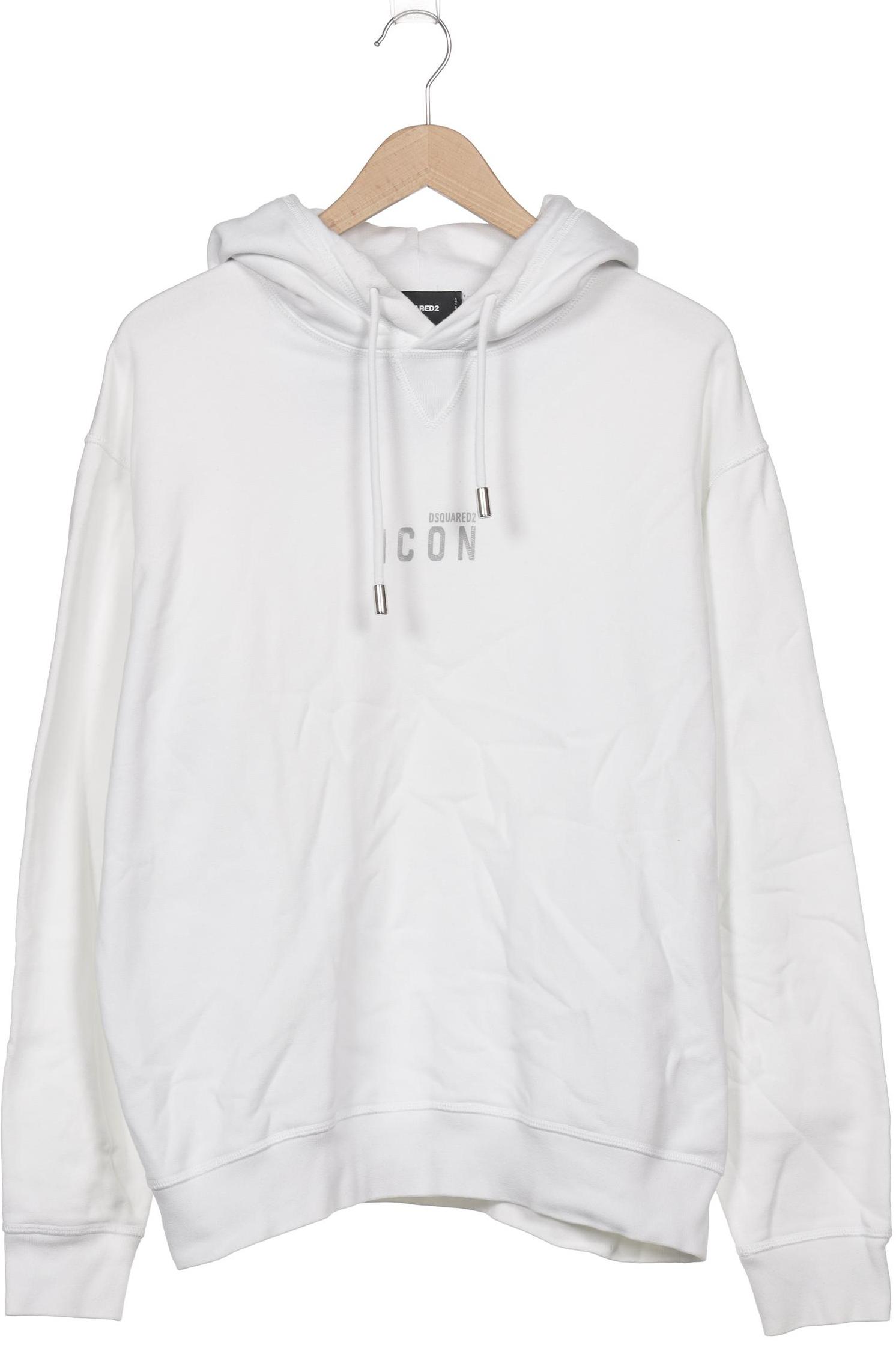 

Dsquared2 Herren Kapuzenpullover, weiß, Gr. 46