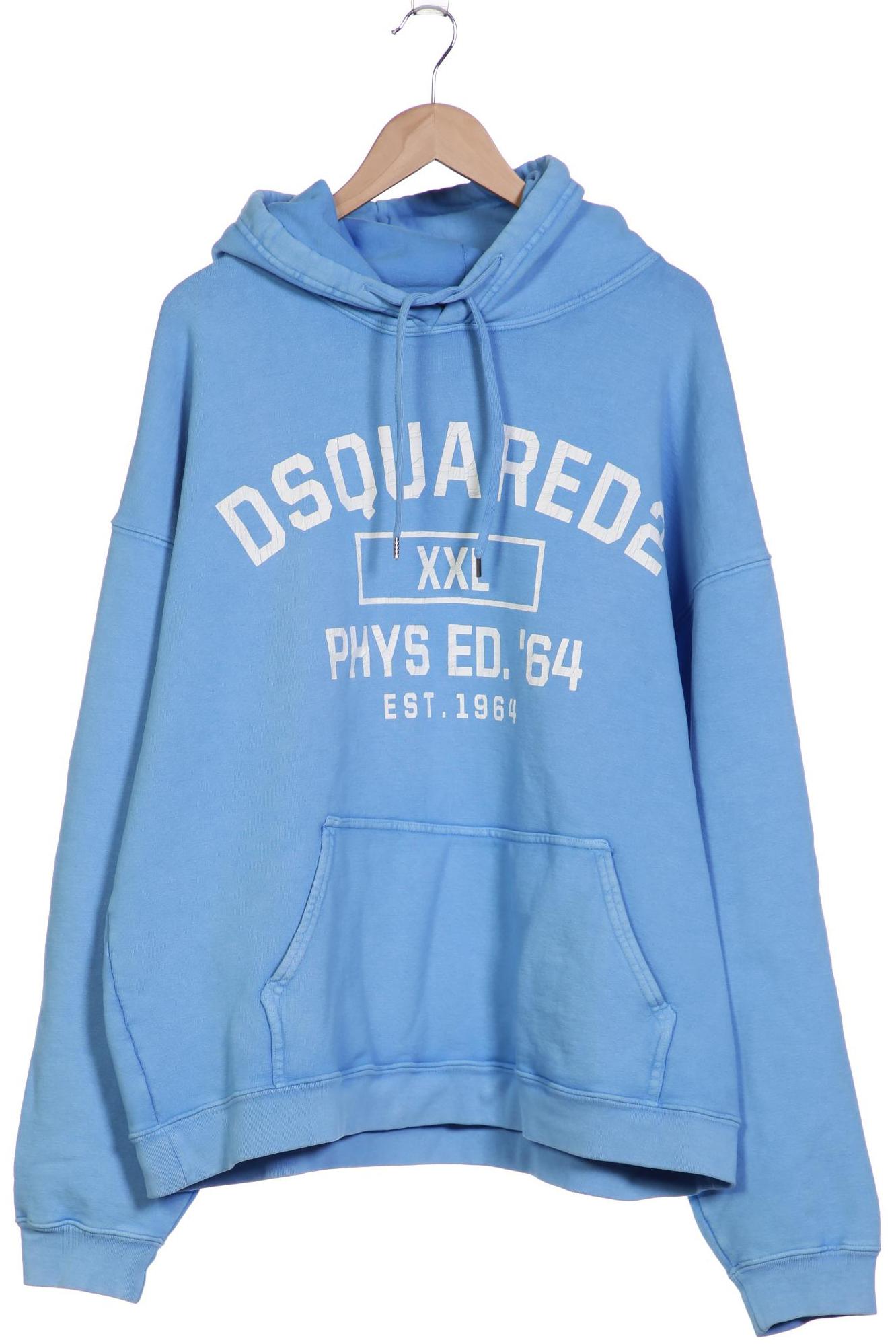 

Dsquared2 Herren Kapuzenpullover, blau, Gr. 52