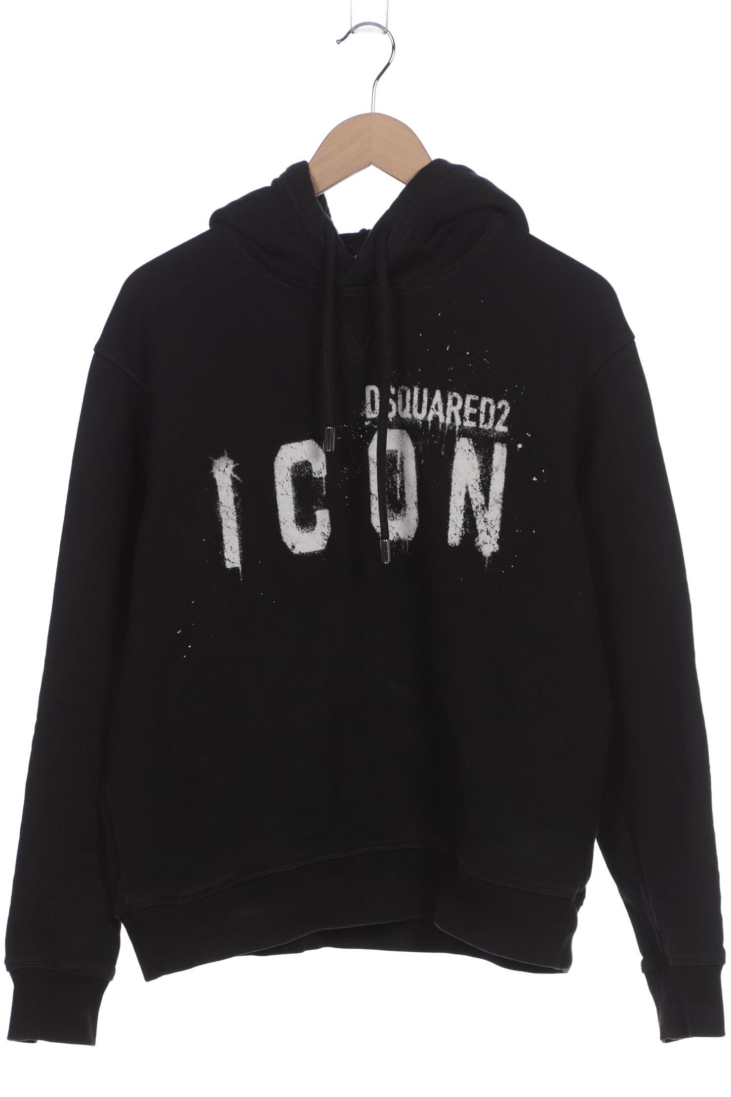 

Dsquared2 Herren Kapuzenpullover, schwarz, Gr. 48