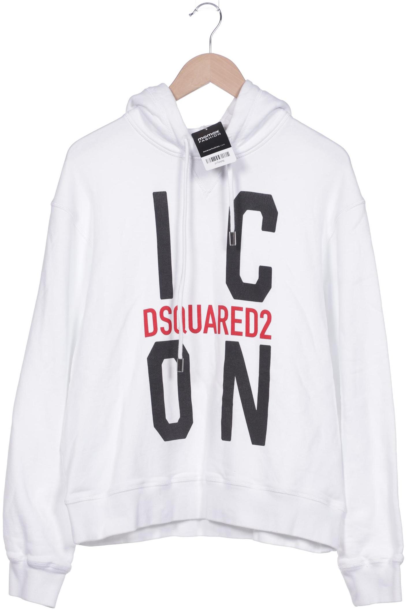 

DSQUARED2 Herren Kapuzenpullover, weiß