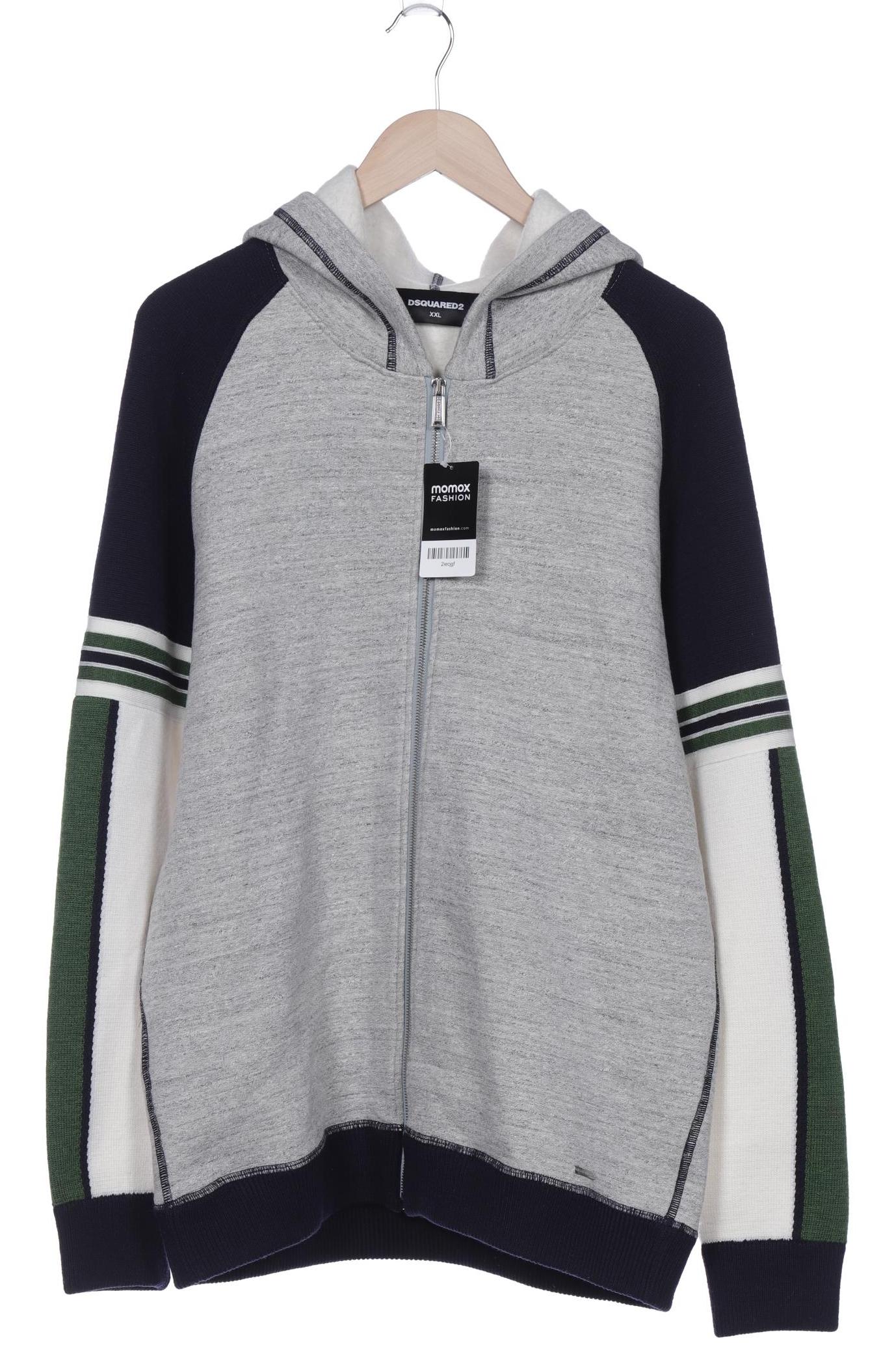 

Dsquared2 Herren Kapuzenpullover, grau, Gr. 56