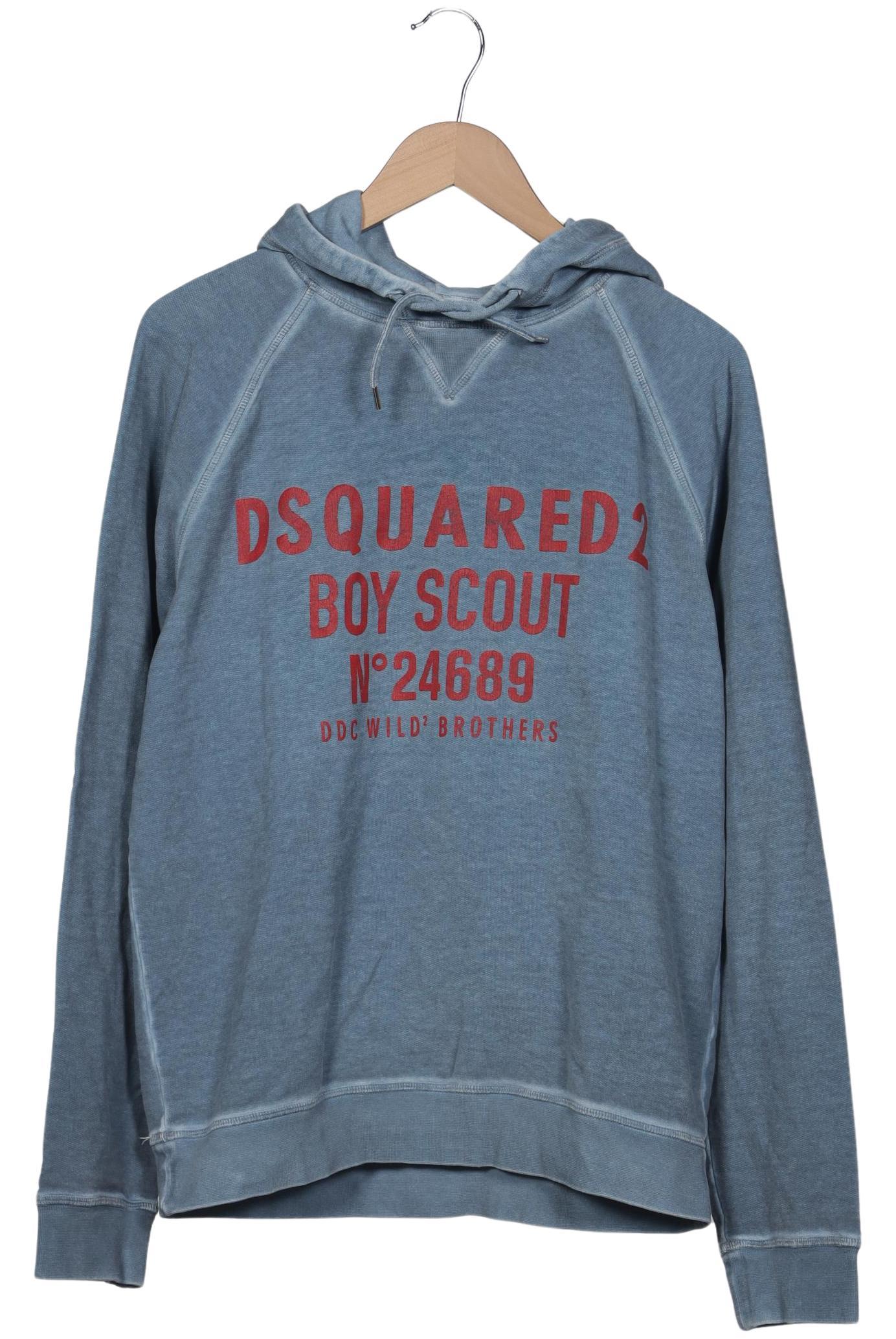 

Dsquared2 Herren Kapuzenpullover, blau, Gr. 54
