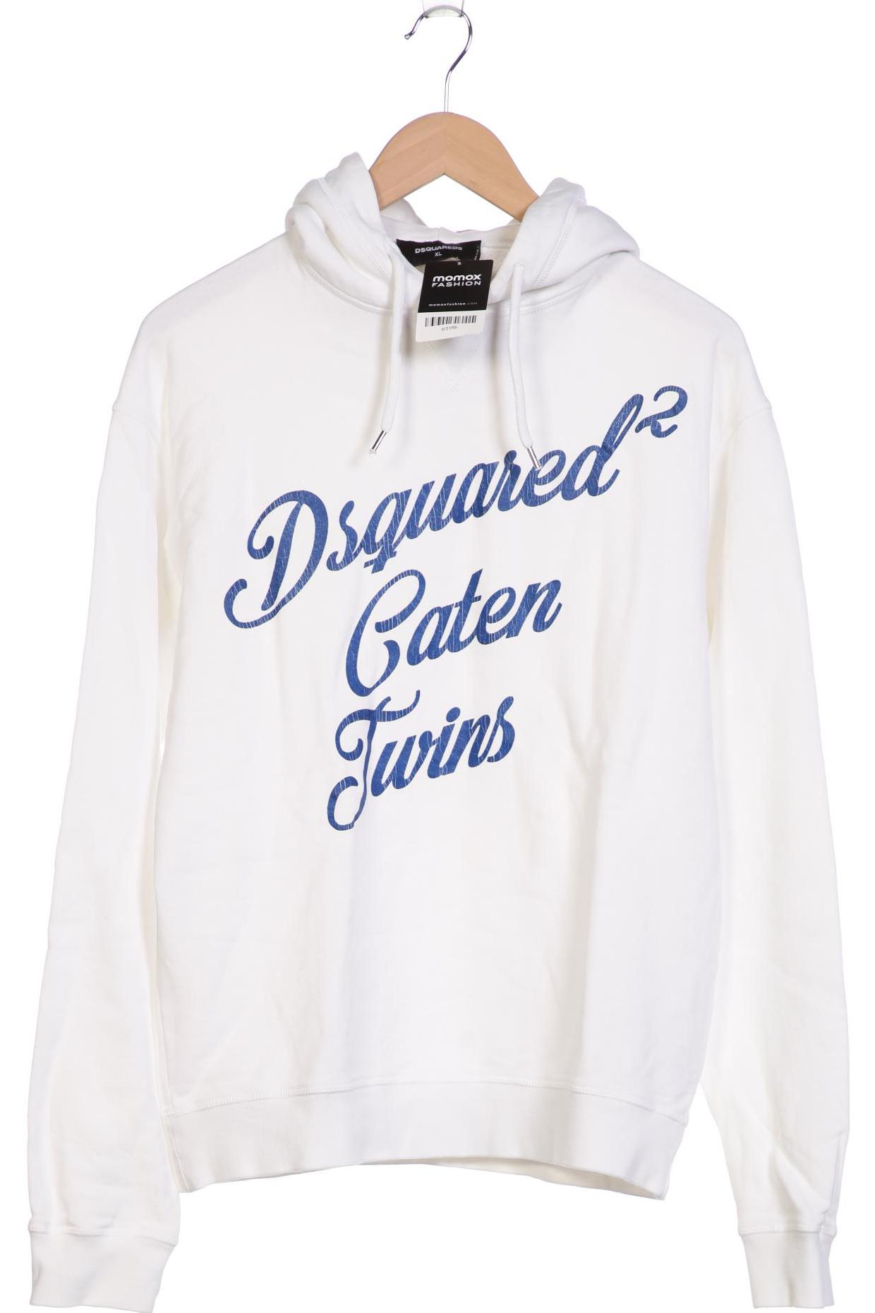 

Dsquared2 Herren Kapuzenpullover, weiß, Gr. 54