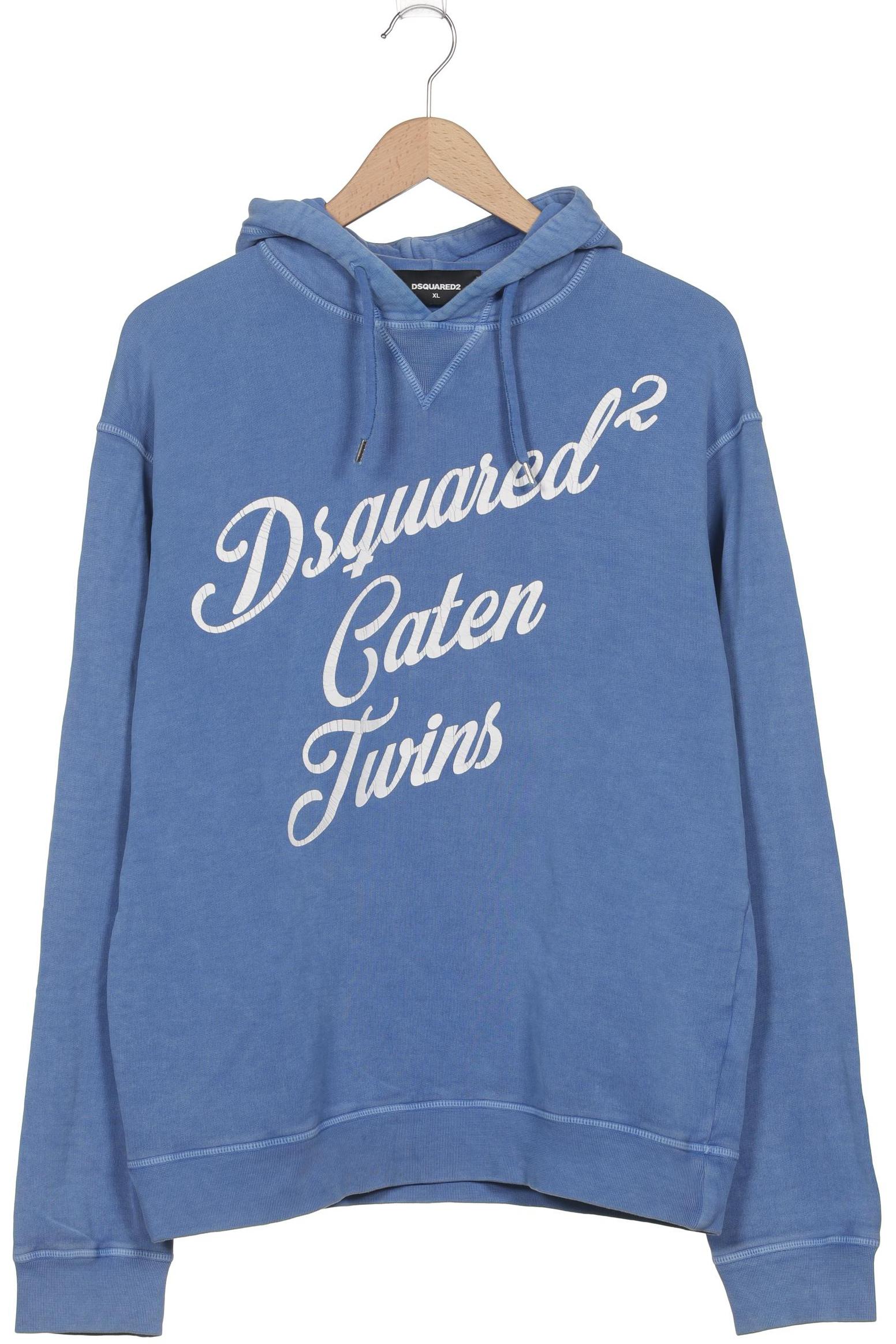 

Dsquared2 Herren Kapuzenpullover, blau, Gr. 54
