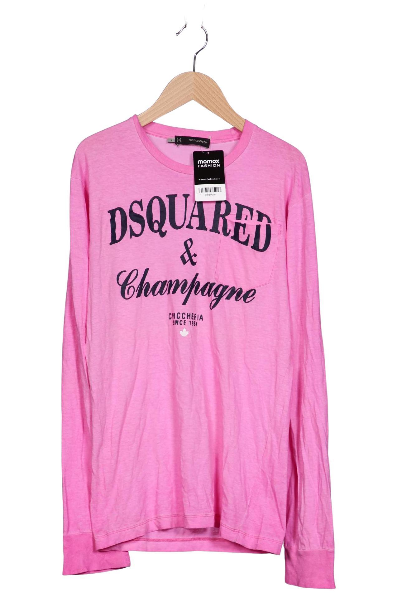 

Dsquared2 Herren Langarmshirt, pink, Gr. 46