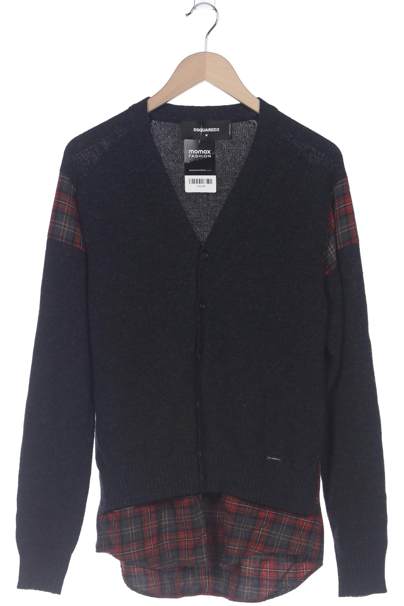 

Dsquared2 Herren Strickjacke, schwarz, Gr. 48