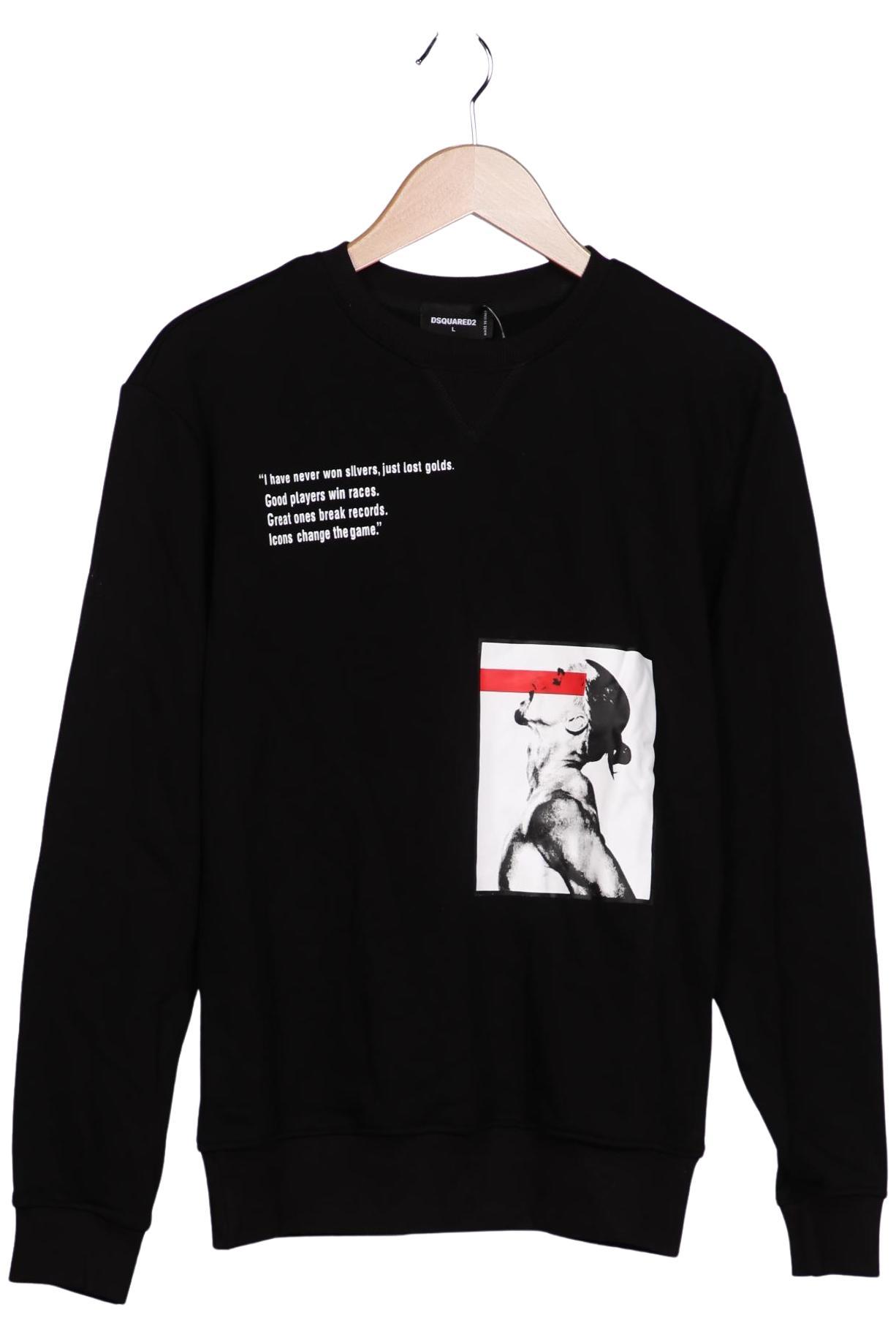 

Dsquared2 Herren Sweatshirt, schwarz, Gr. 52