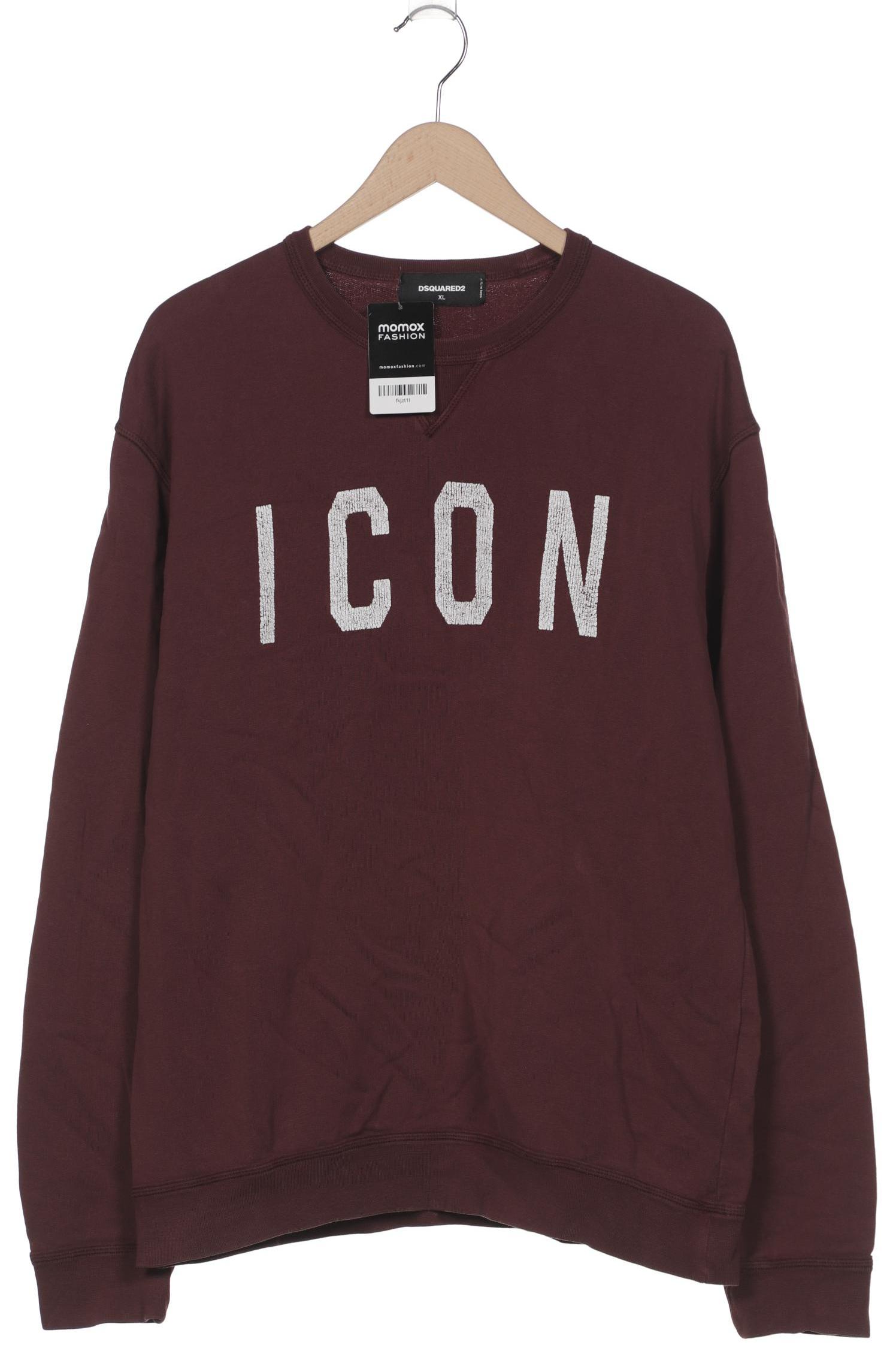 

Dsquared2 Herren Sweatshirt, bordeaux, Gr. 54