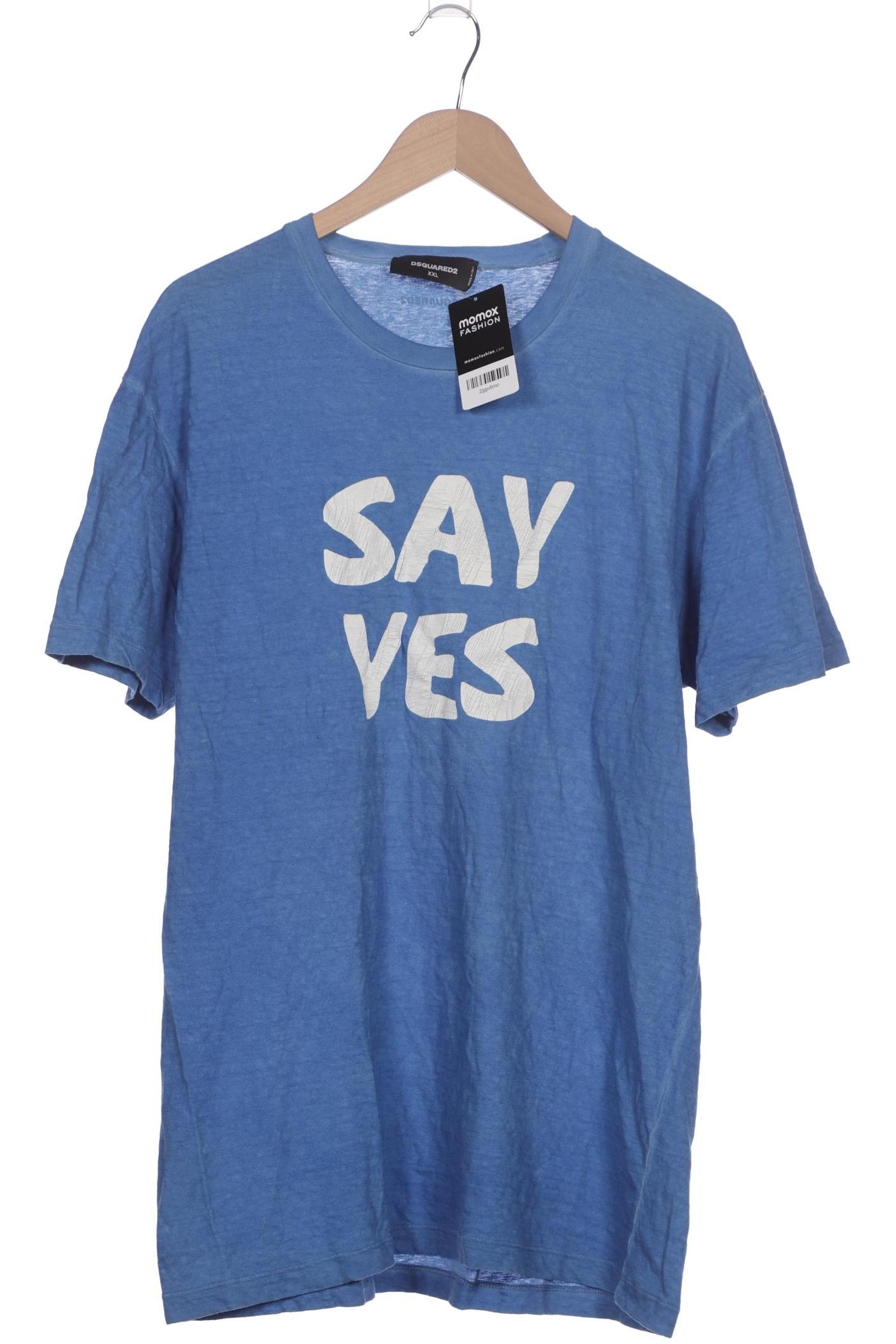 

Dsquared2 Herren T-Shirt, blau, Gr. 56