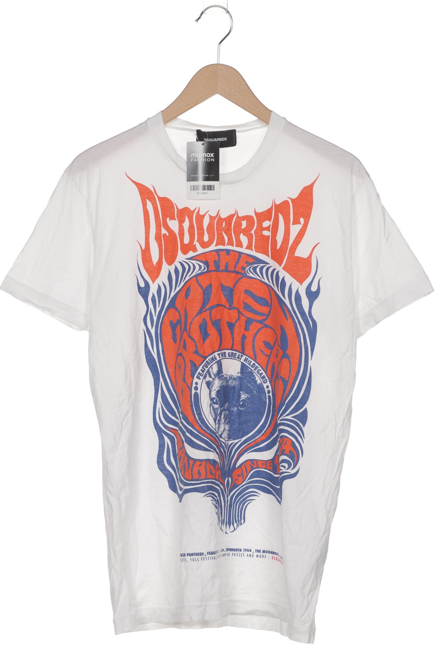 

Dsquared2 Herren T-Shirt, weiß, Gr. 52