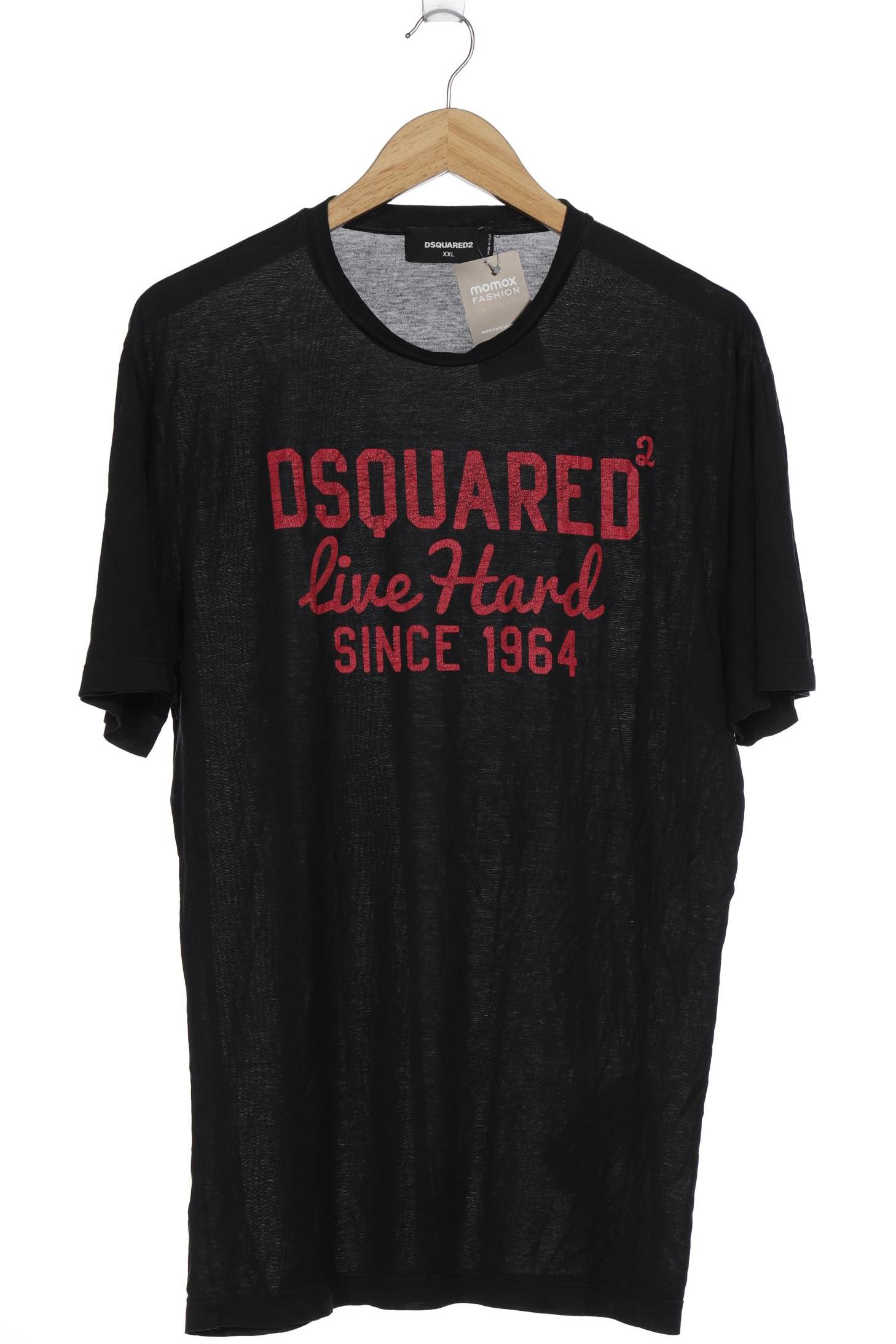 

Dsquared2 Herren T-Shirt, schwarz, Gr. 56