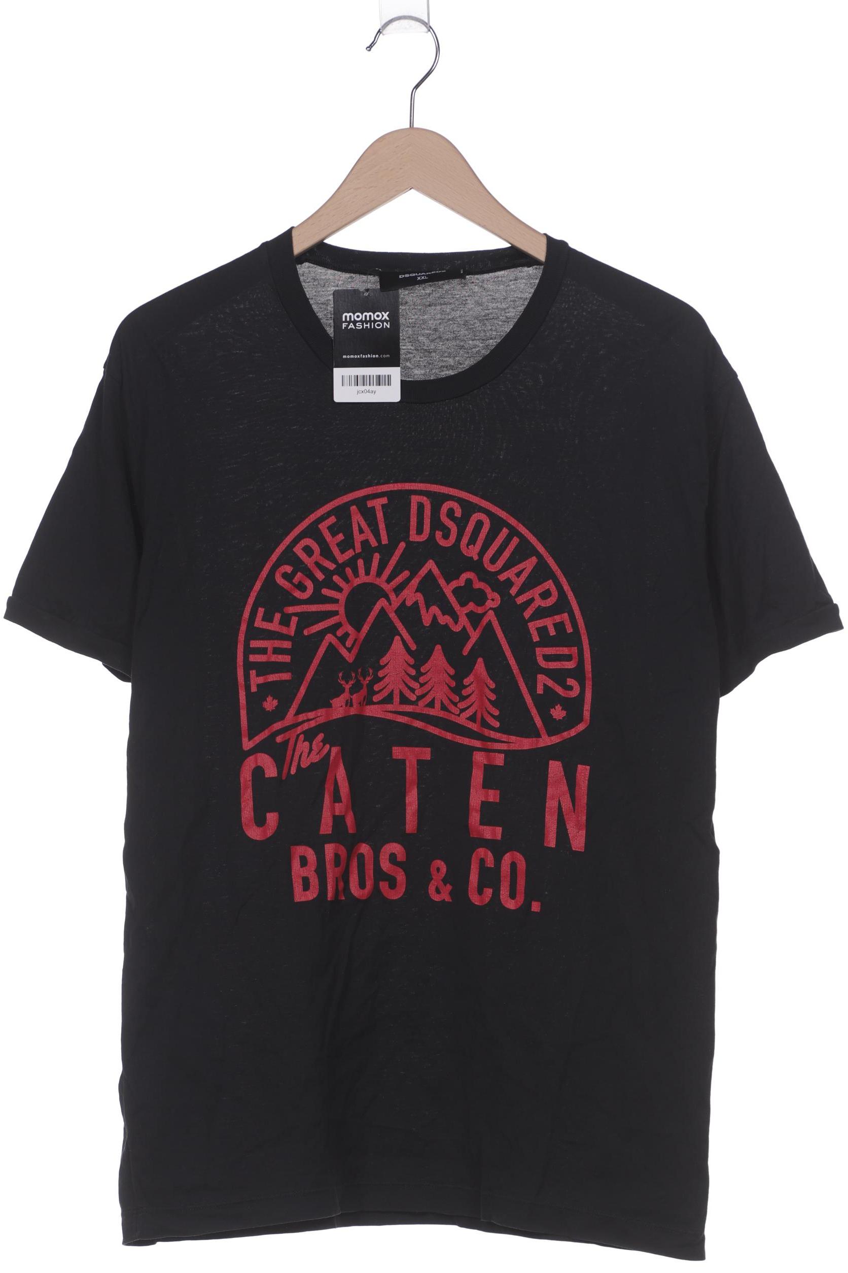 

Dsquared2 Herren T-Shirt, schwarz, Gr. 56