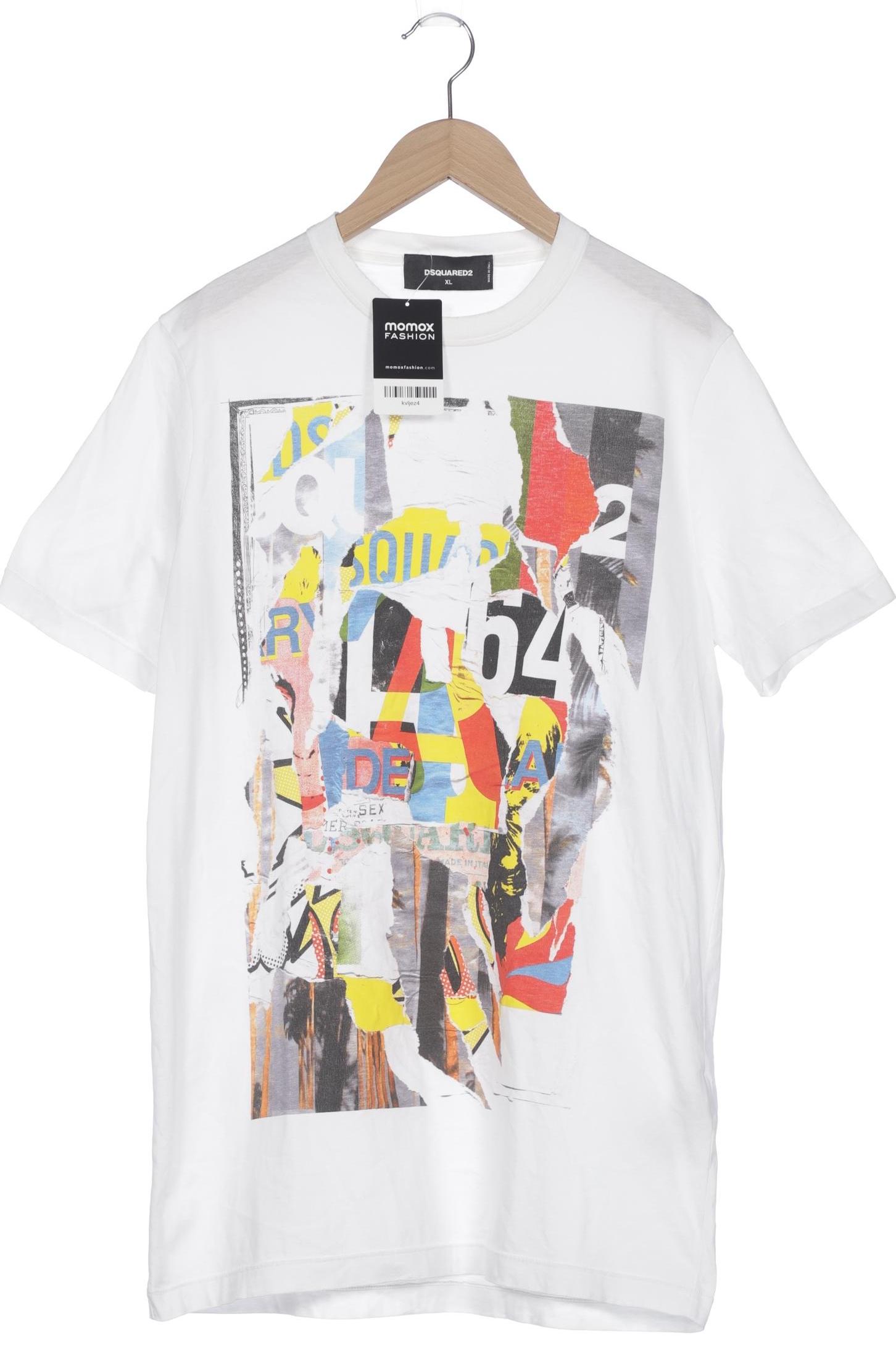 

Dsquared2 Herren T-Shirt, weiß, Gr. 54