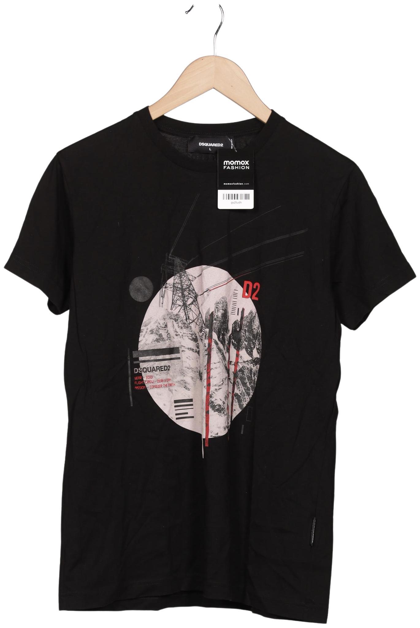 

Dsquared2 Herren T-Shirt, schwarz, Gr. 52