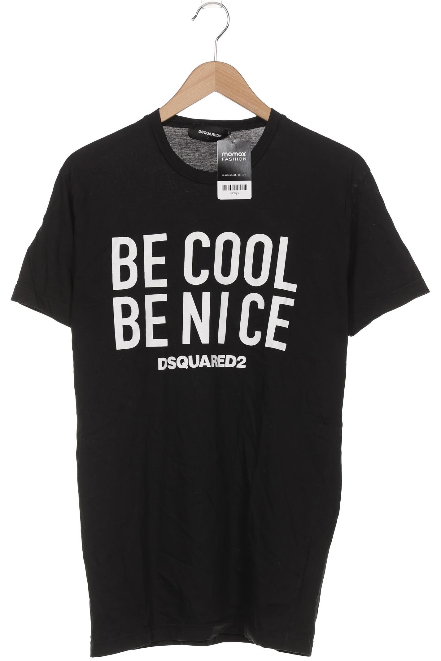 

Dsquared2 Herren T-Shirt, schwarz, Gr. 52