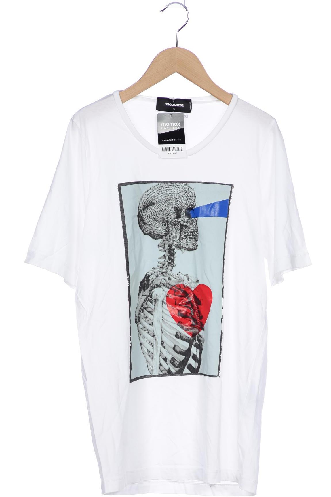 

Dsquared2 Herren T-Shirt, weiß, Gr. 52