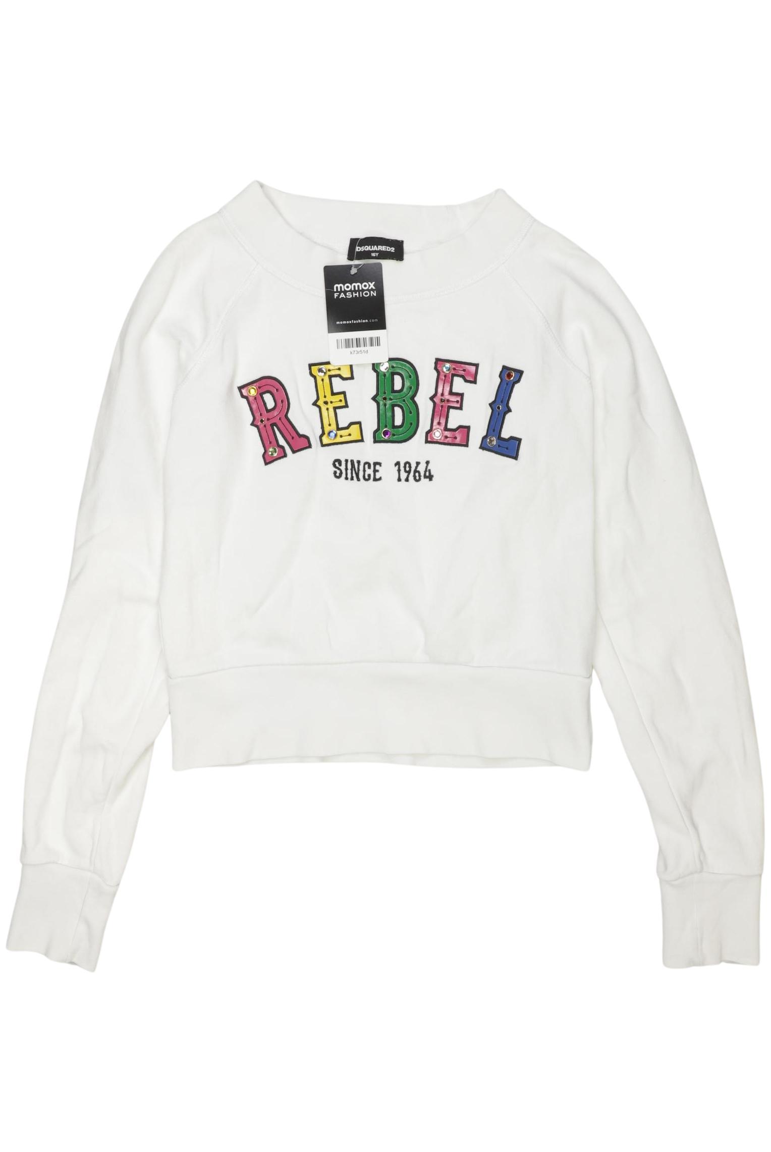 

Dsquared2 Mädchen Hoodies & Sweater, weiß, Gr. 176