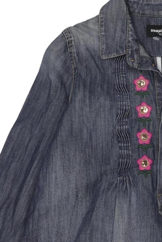 Thumbnail - Dsquared2 Mädchen Kleid, blau, Gr. 12