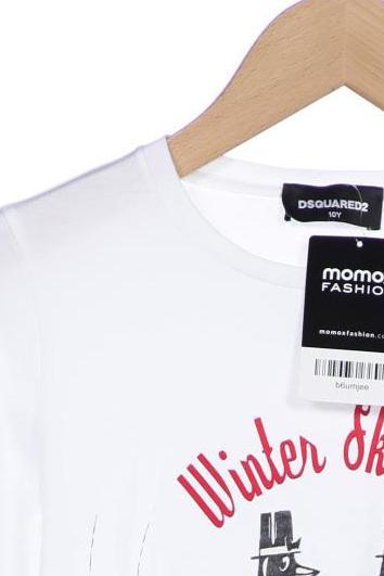 Thumbnail - Dsquared2 Mädchen Langarmshirt, weiß, Gr. 140