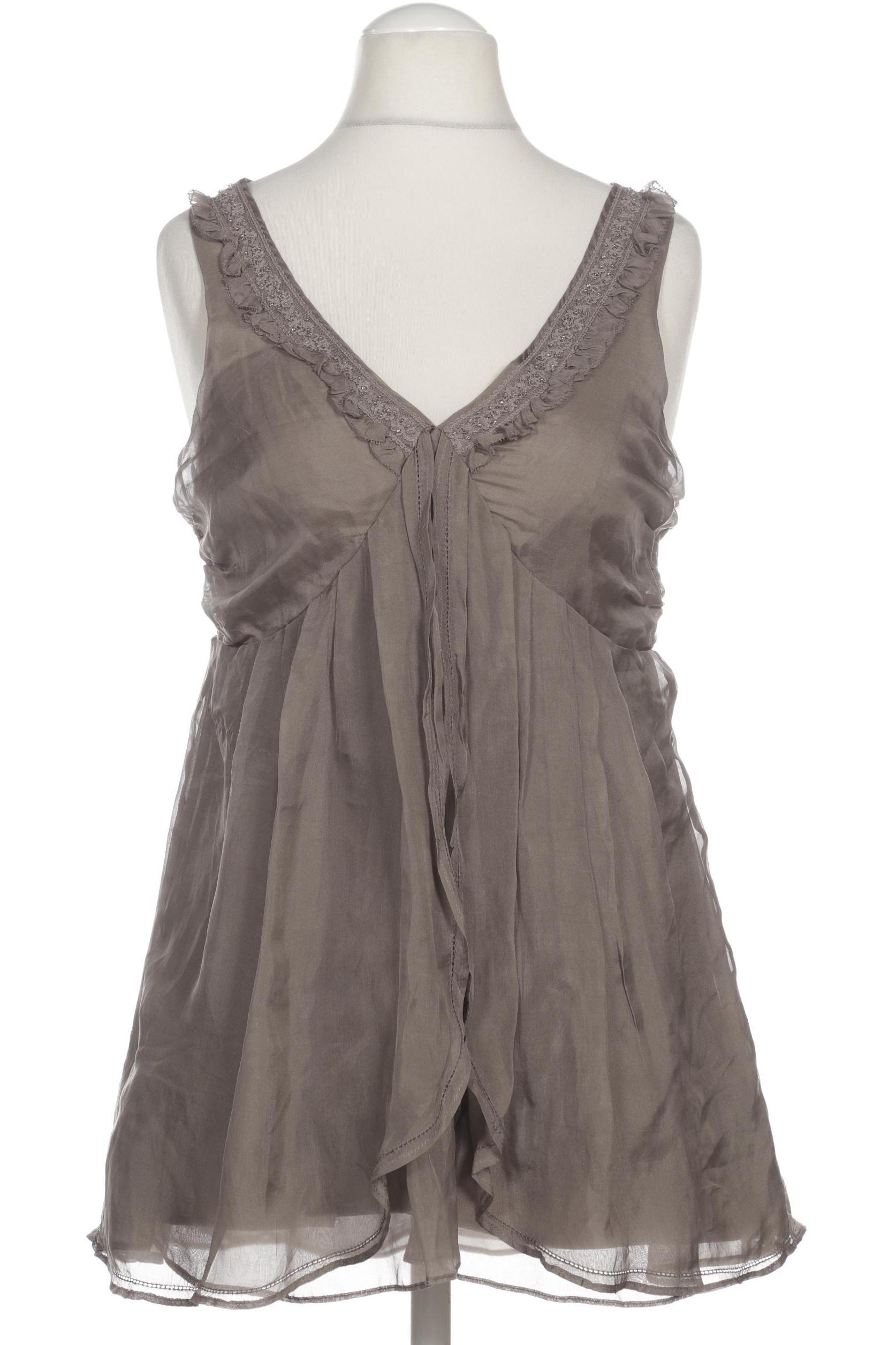 

DtLM Dont Label Me Damen Top, silber, Gr. 38