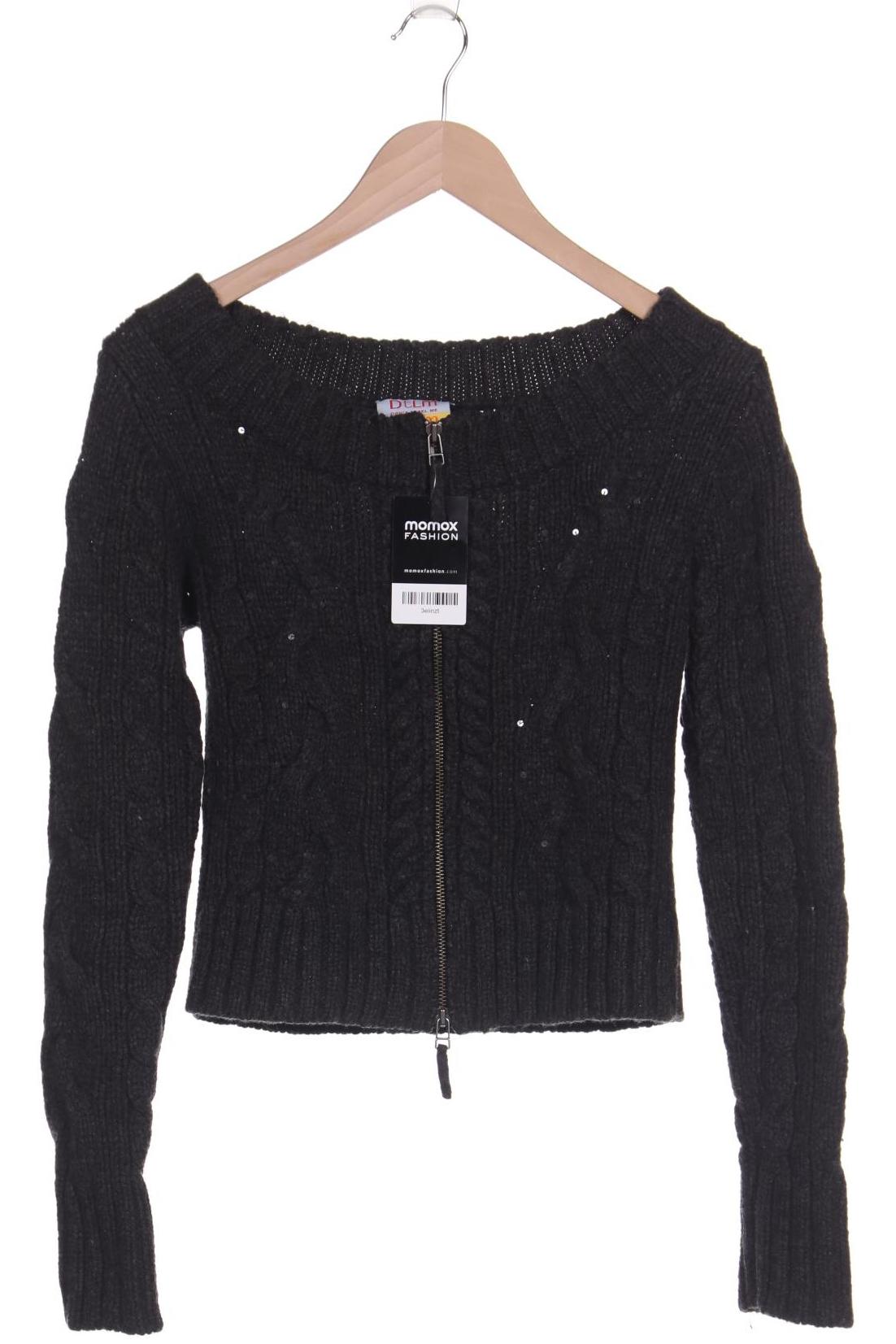 

DtLM Dont Label Me Damen Strickjacke, grau, Gr. 38