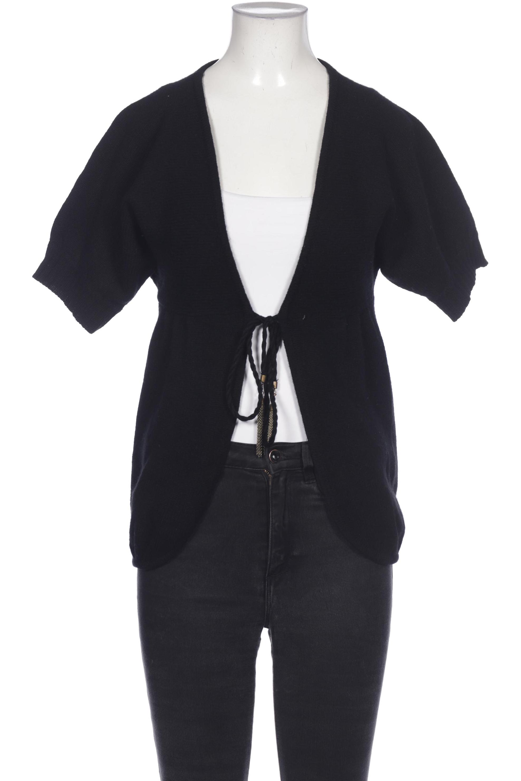 

DtLM Dont Label Me Damen Strickjacke, schwarz, Gr. 38