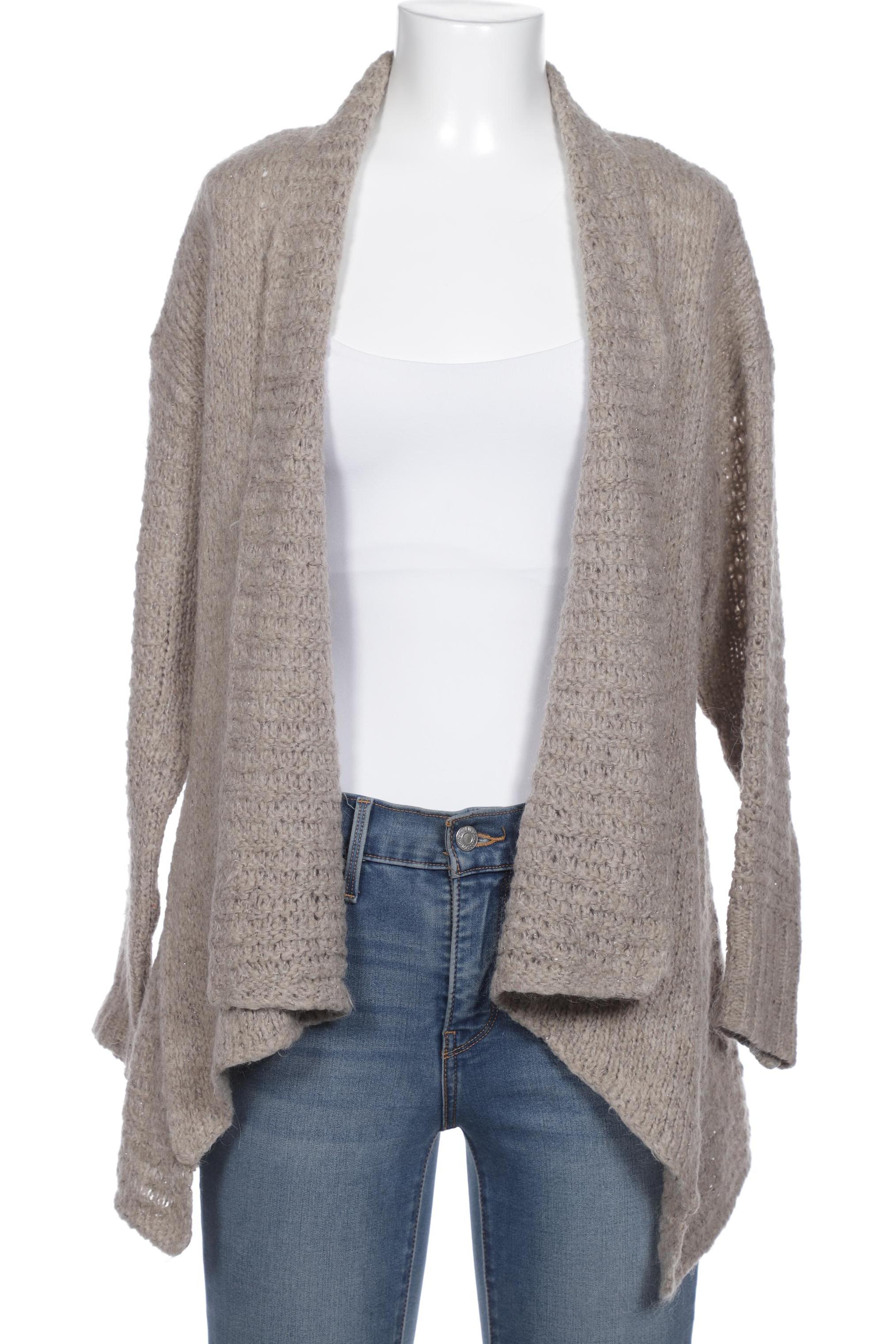 

DtLM Dont Label Me Damen Strickjacke, braun, Gr. 34