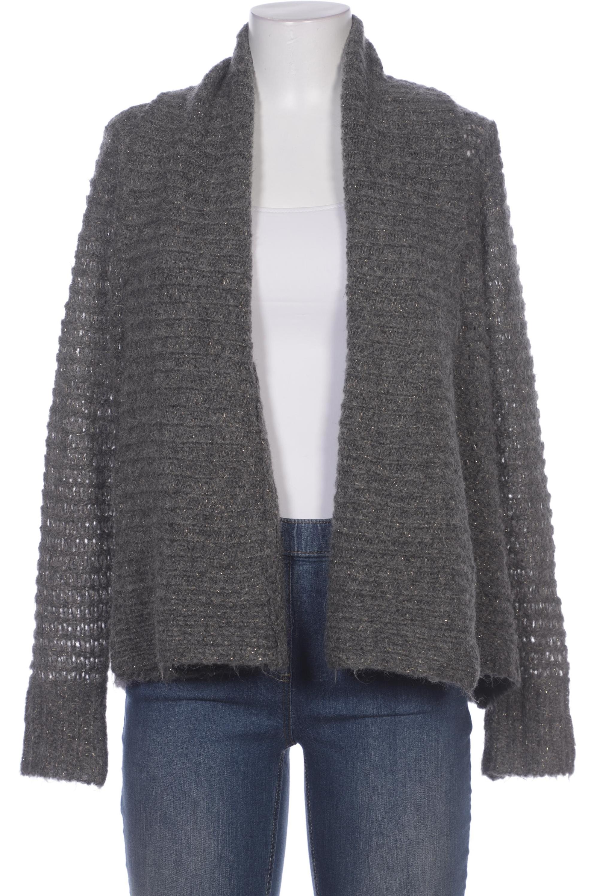 

DtLM Dont Label Me Damen Strickjacke, grau, Gr. 38