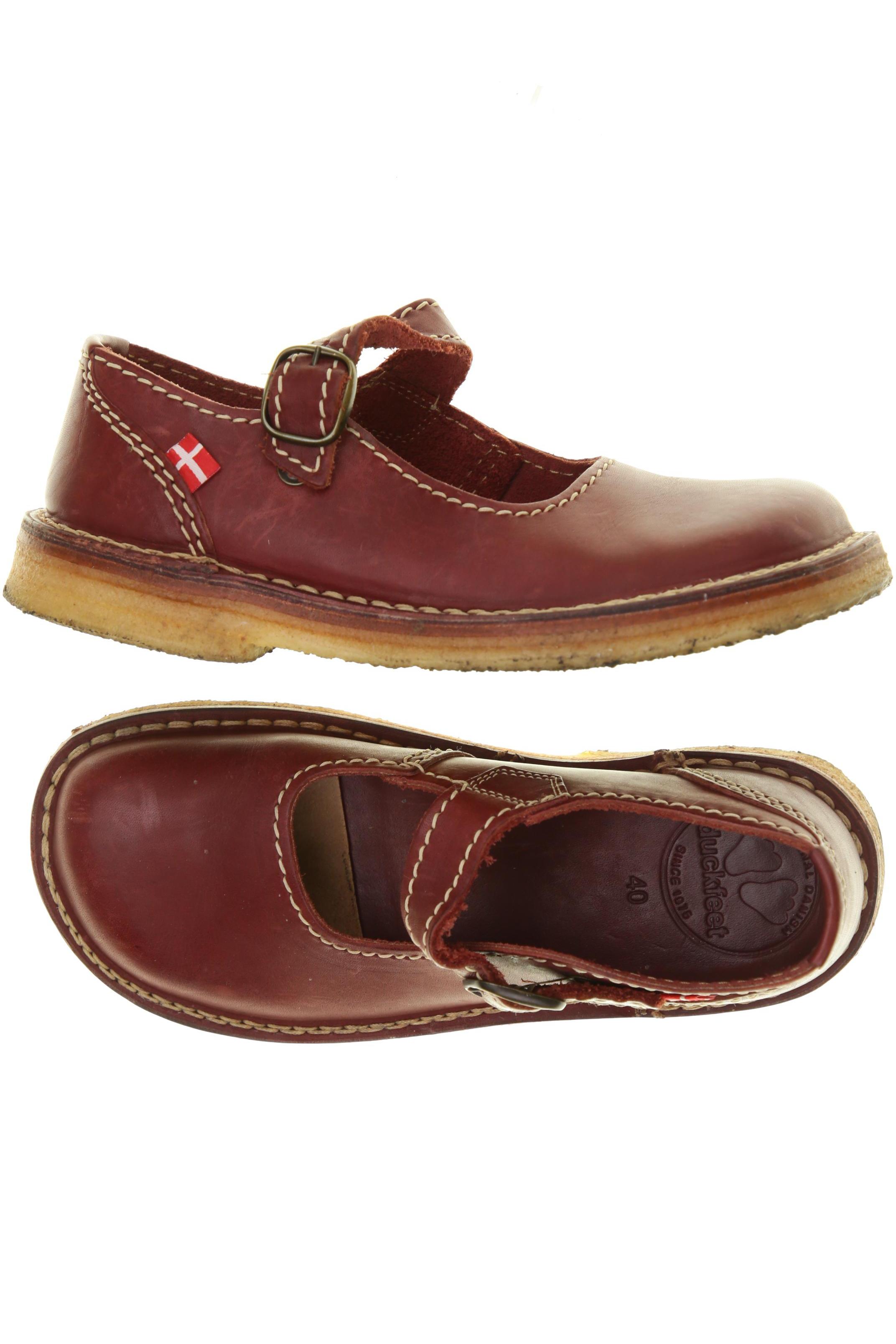 

Duckfeet Damen Halbschuh, rot, Gr. 40
