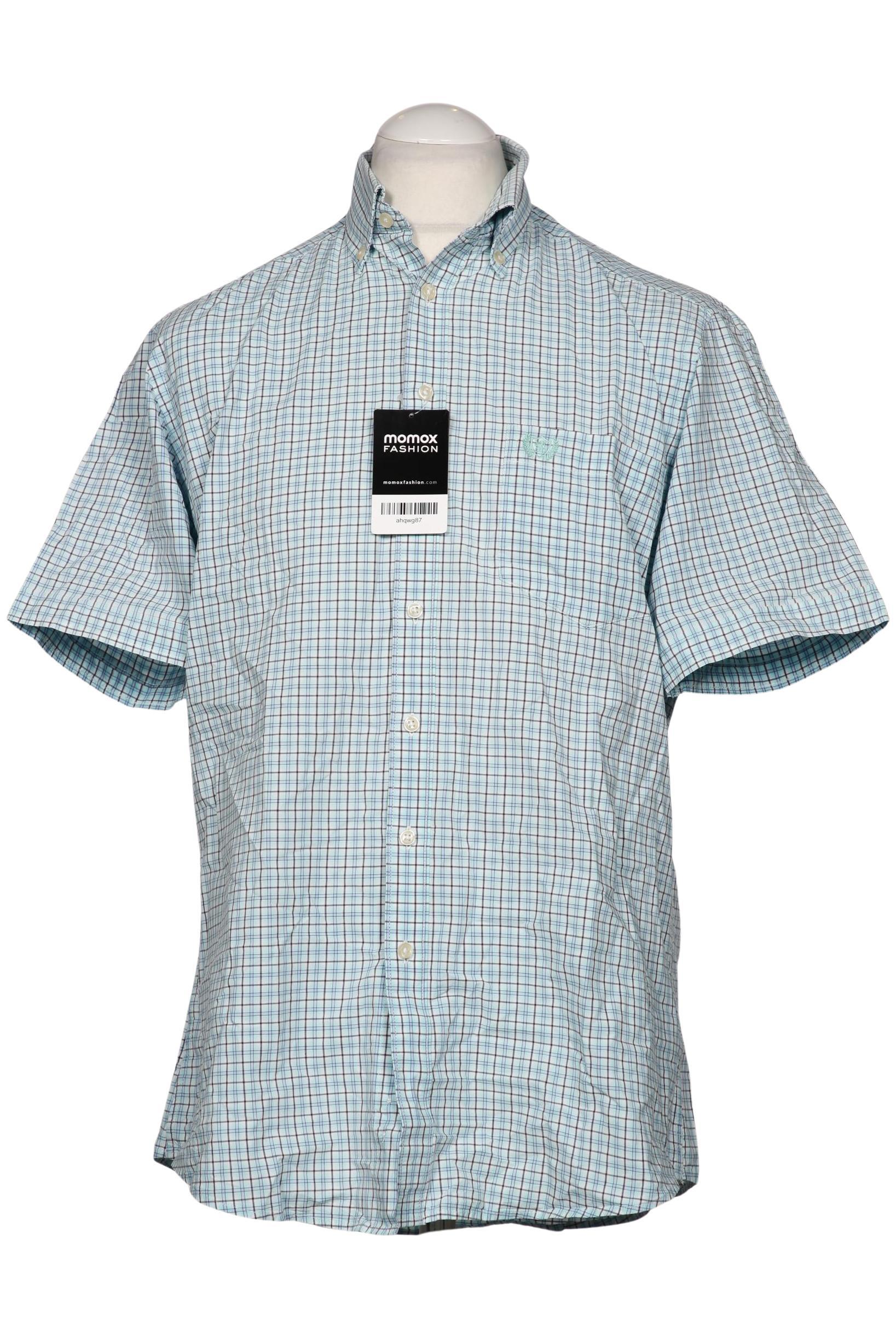 

Dunderdon Herren Hemd, blau, Gr. 48