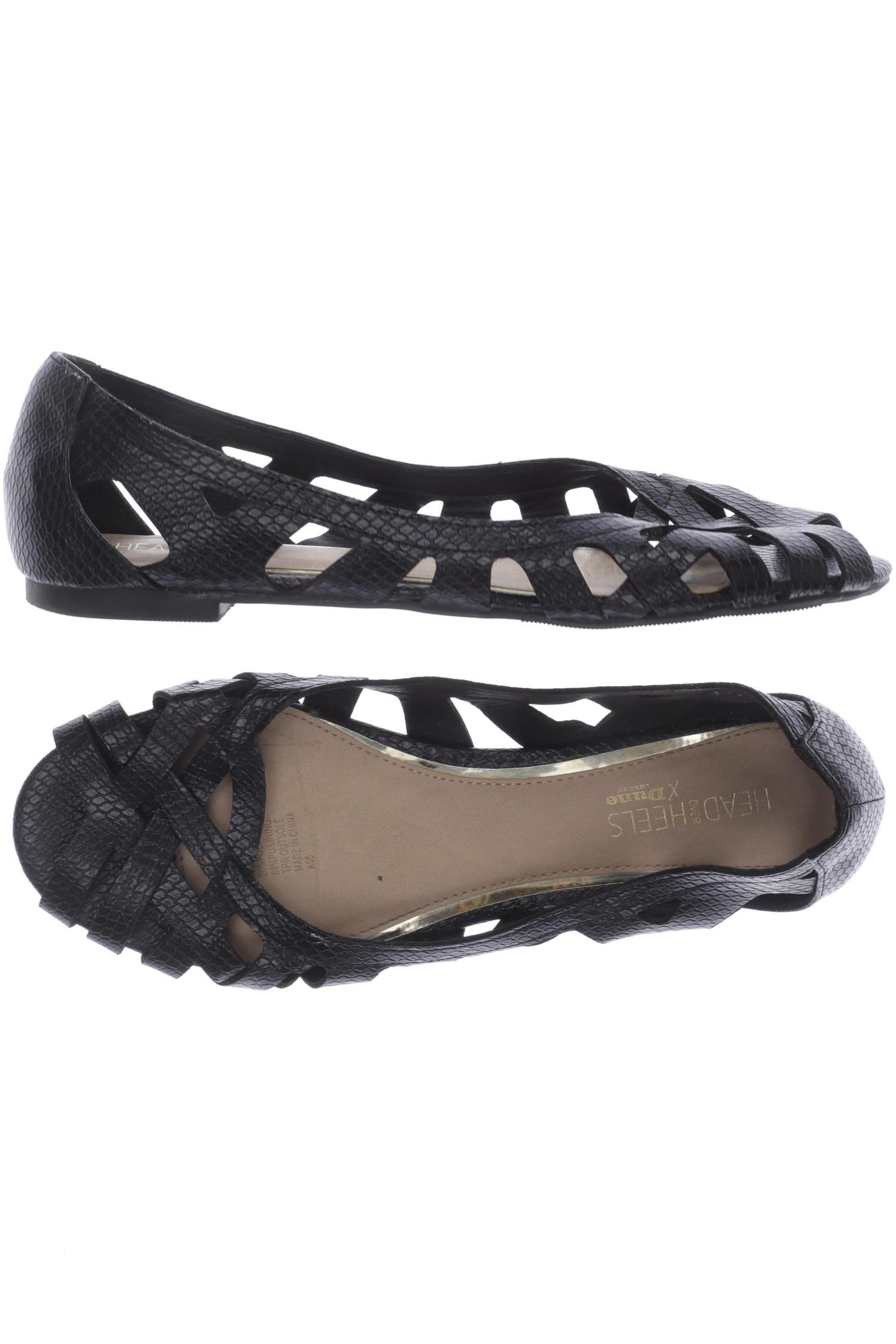 

Dune London Damen Ballerinas, schwarz