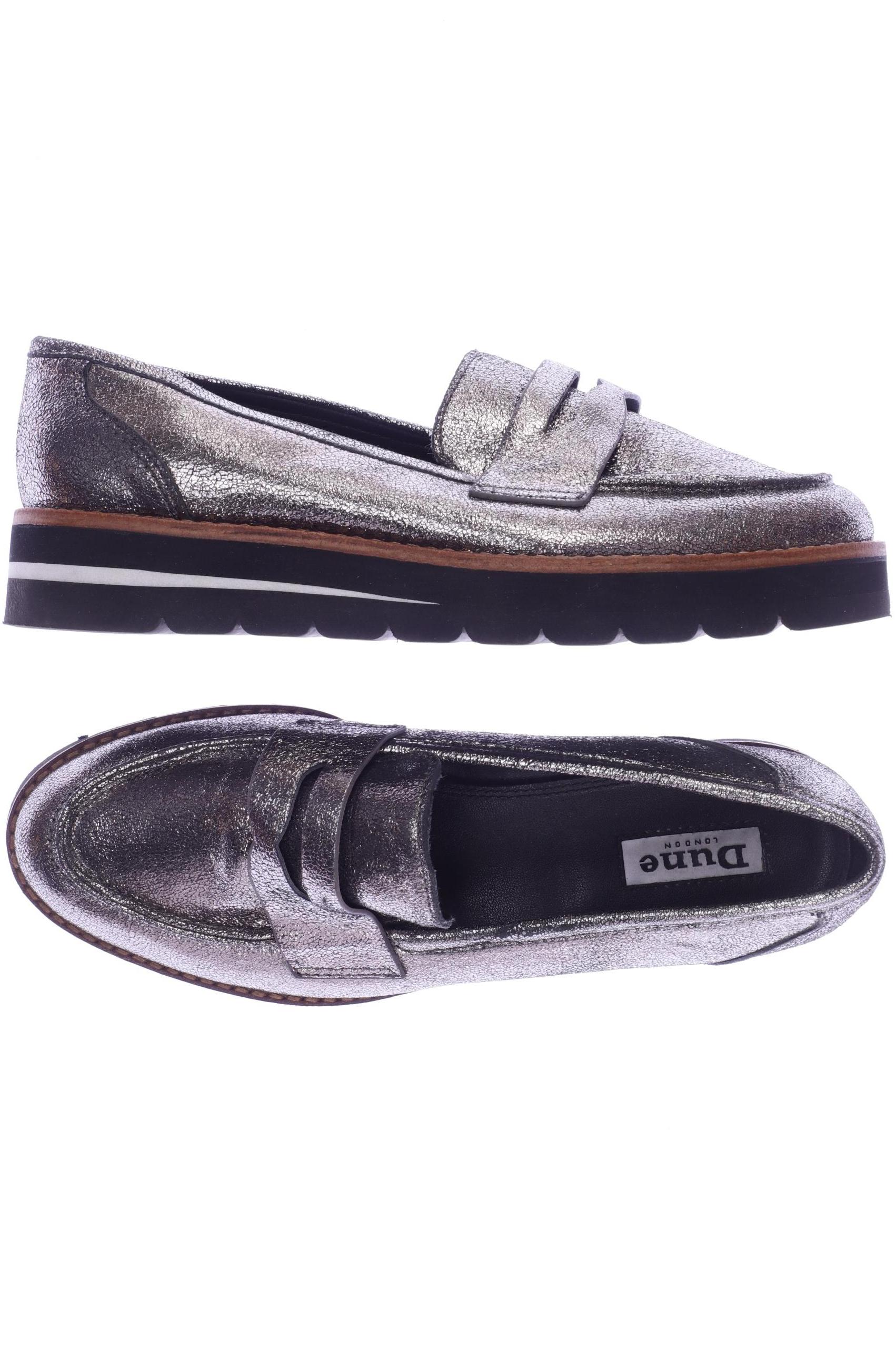 

Dune London Damen Halbschuh, silber