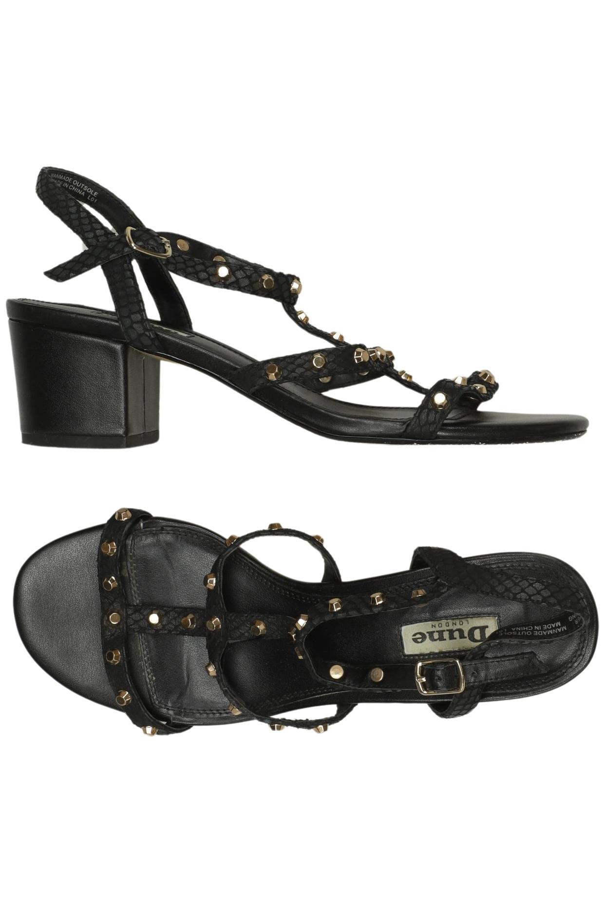 

Dune London Damen Sandale, schwarz, Gr. 38