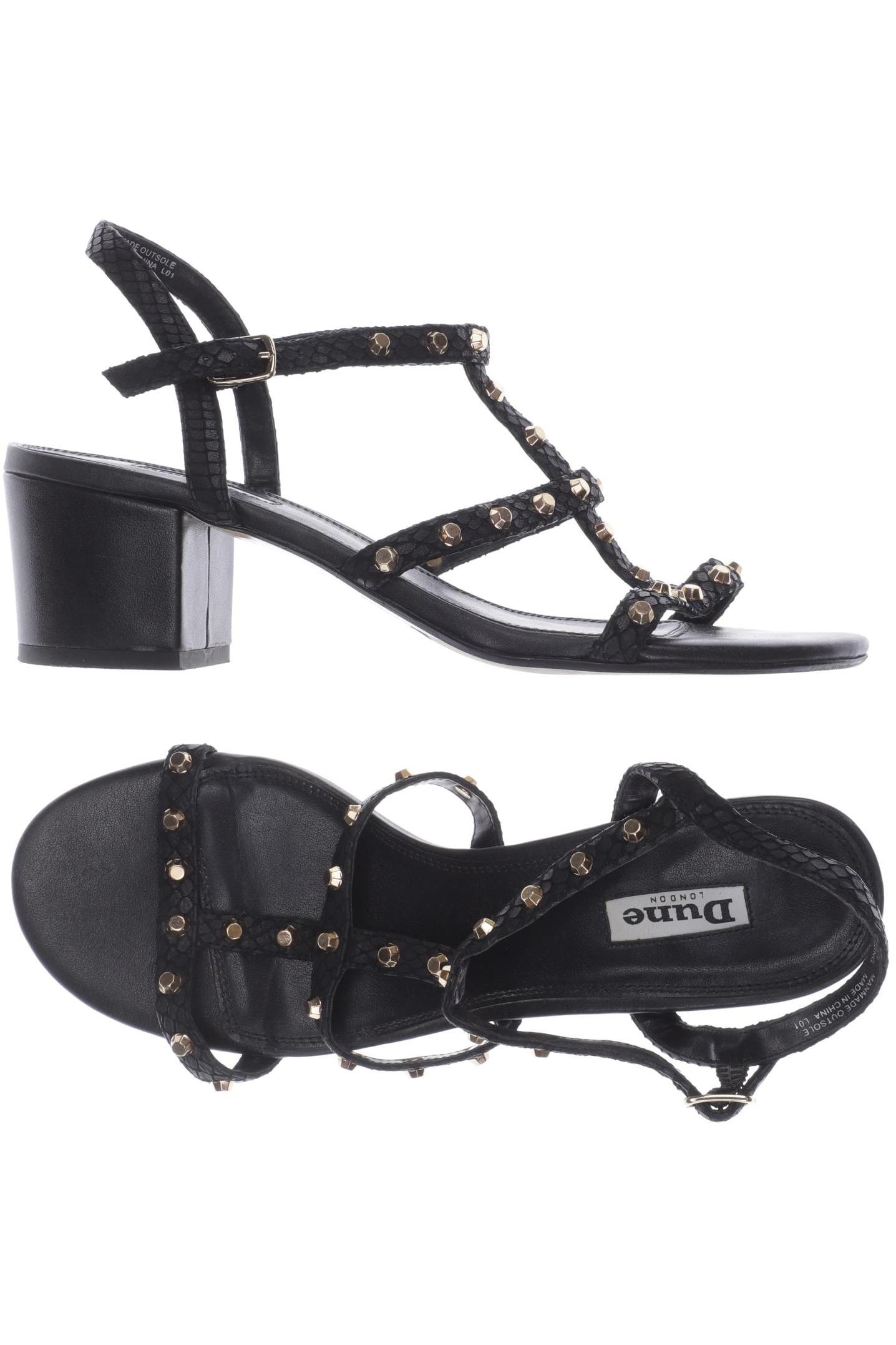

Dune London Damen Sandale, schwarz