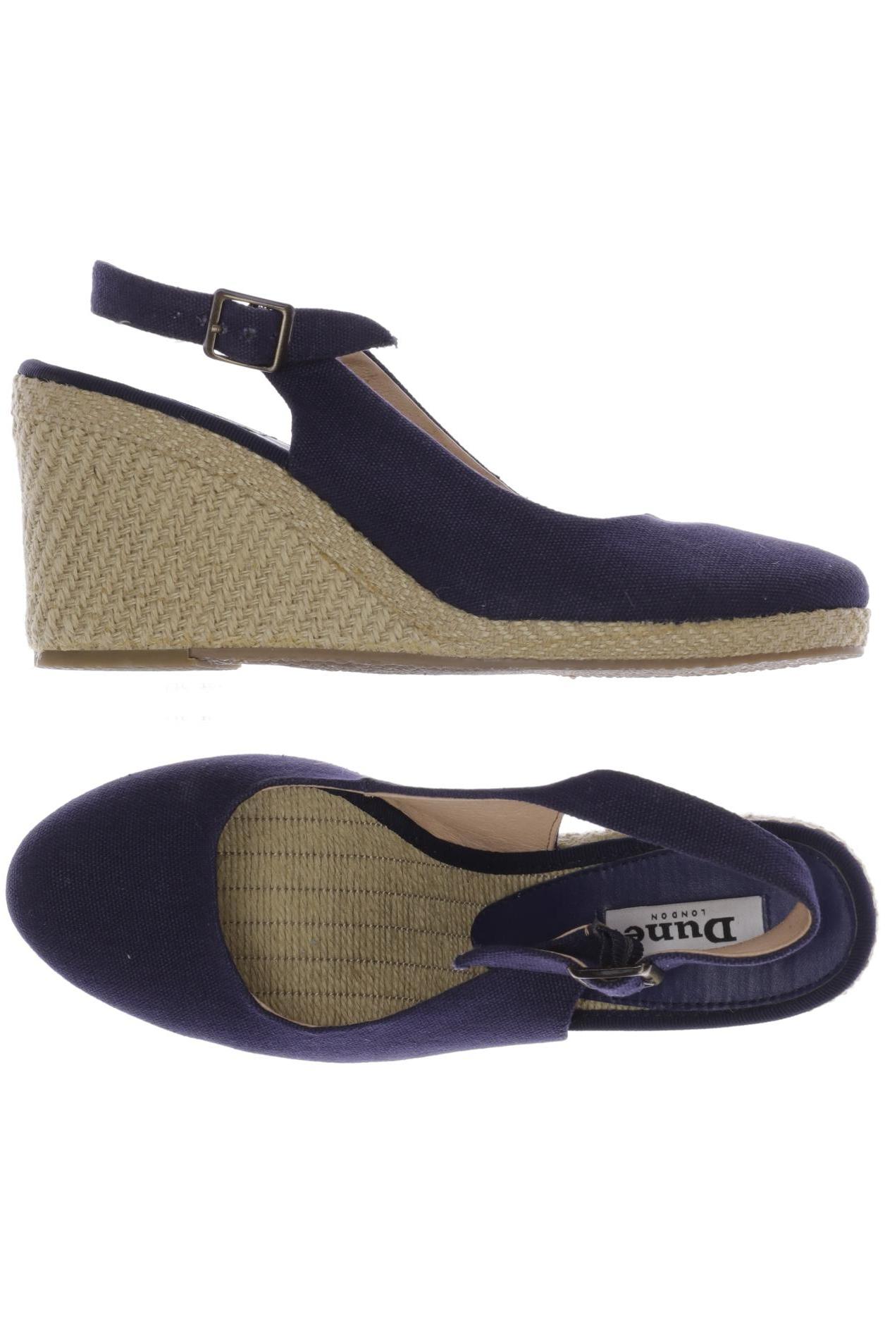 

Dune London Damen Sandale, marineblau