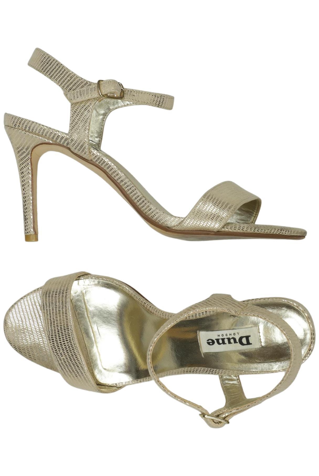 

Dune London Damen Sandale, gold, Gr. 36