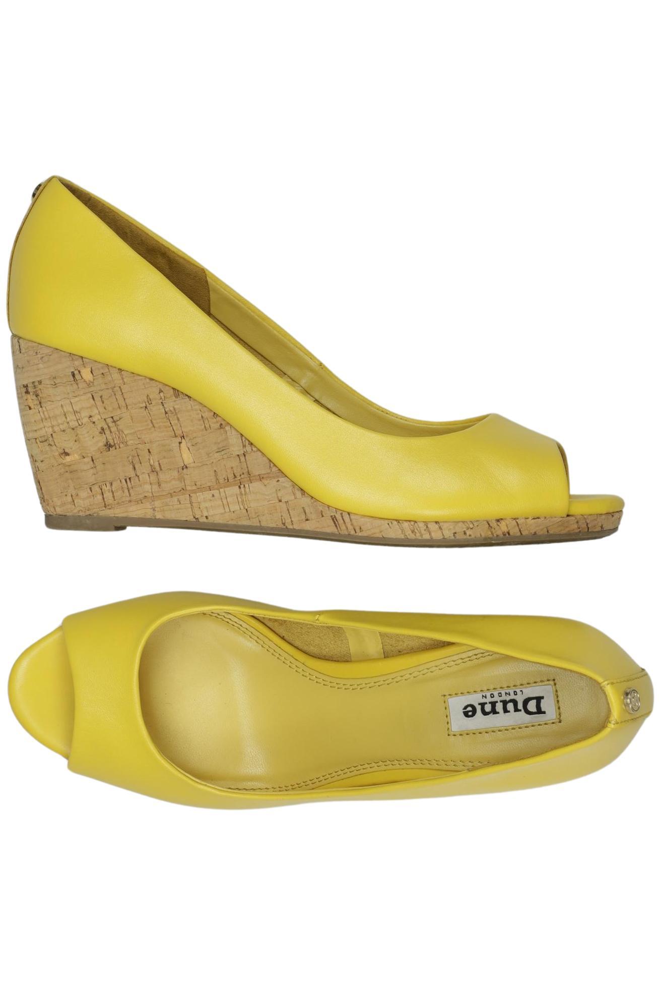

Dune London Damen Pumps, gelb, Gr. 38