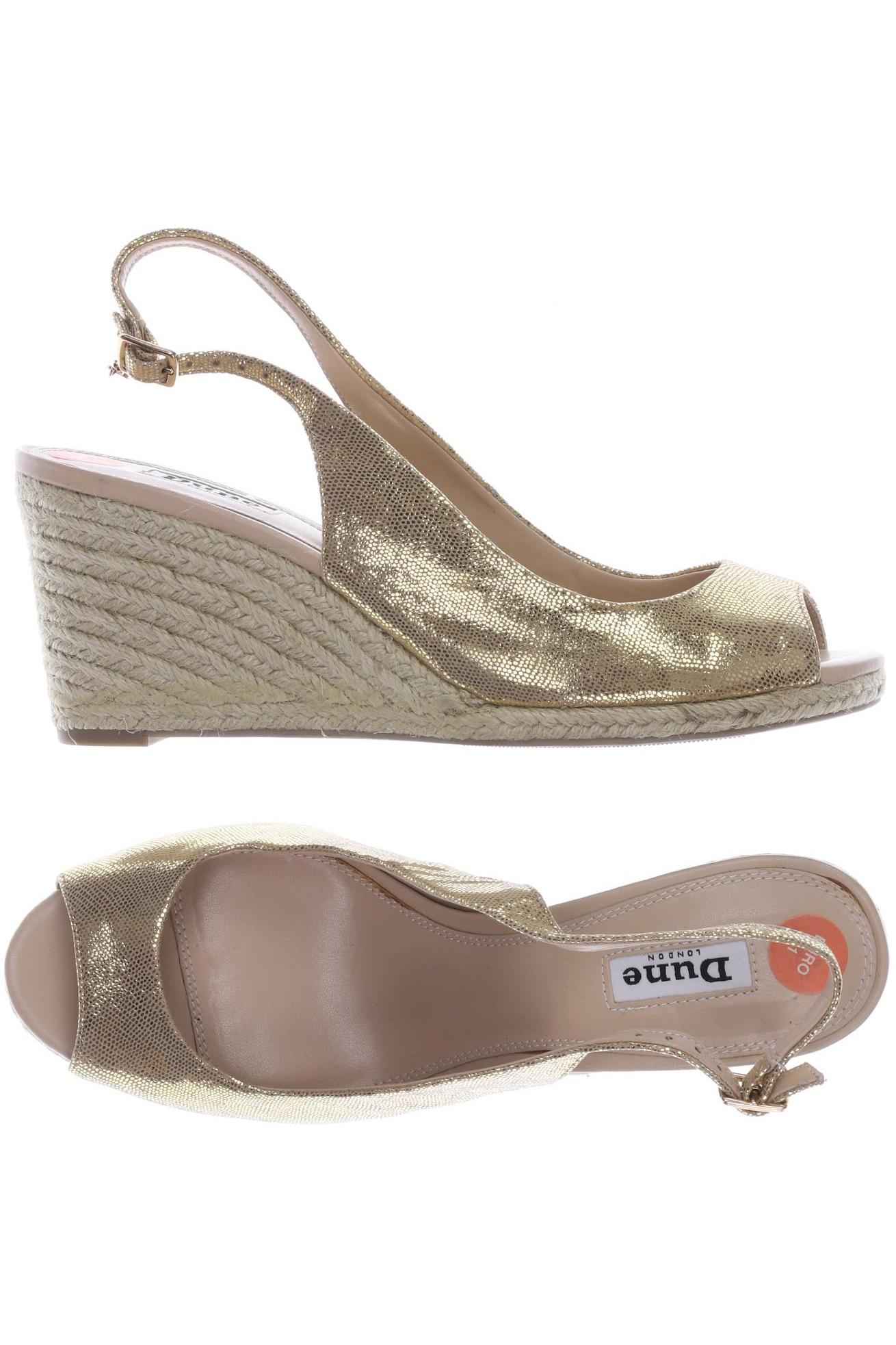 

Dune London Damen Sandale, gold