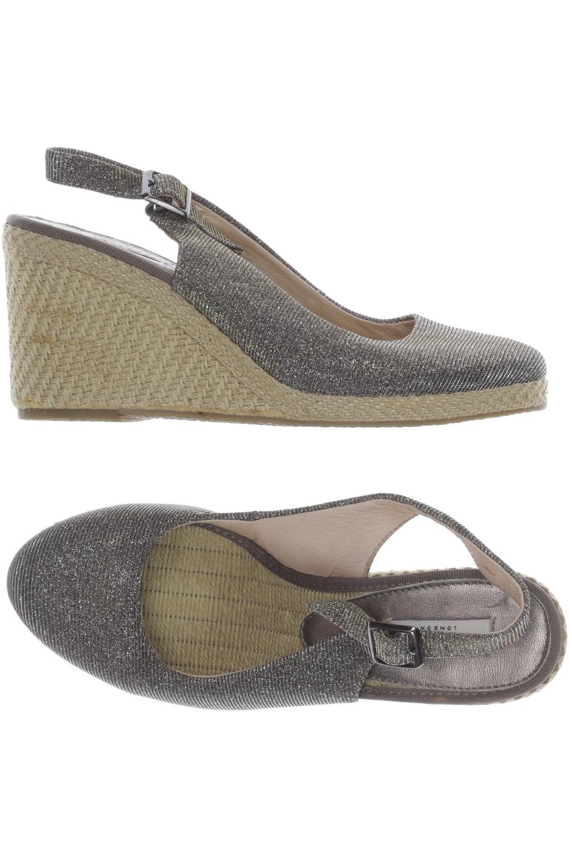 

Dune London Damen Sandale, silber, Gr. 38