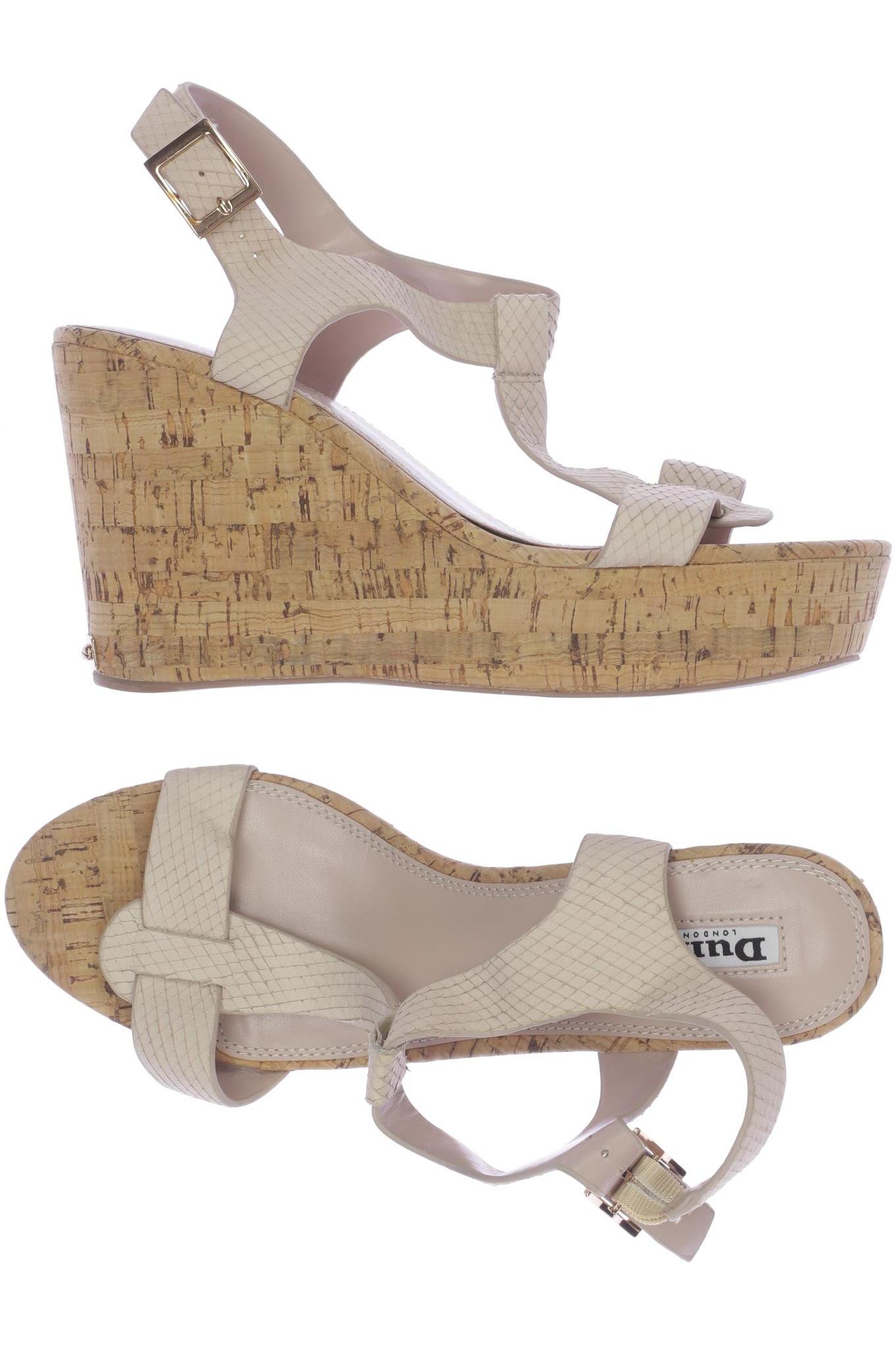 

Dune London Damen Sandale, beige, Gr. 41