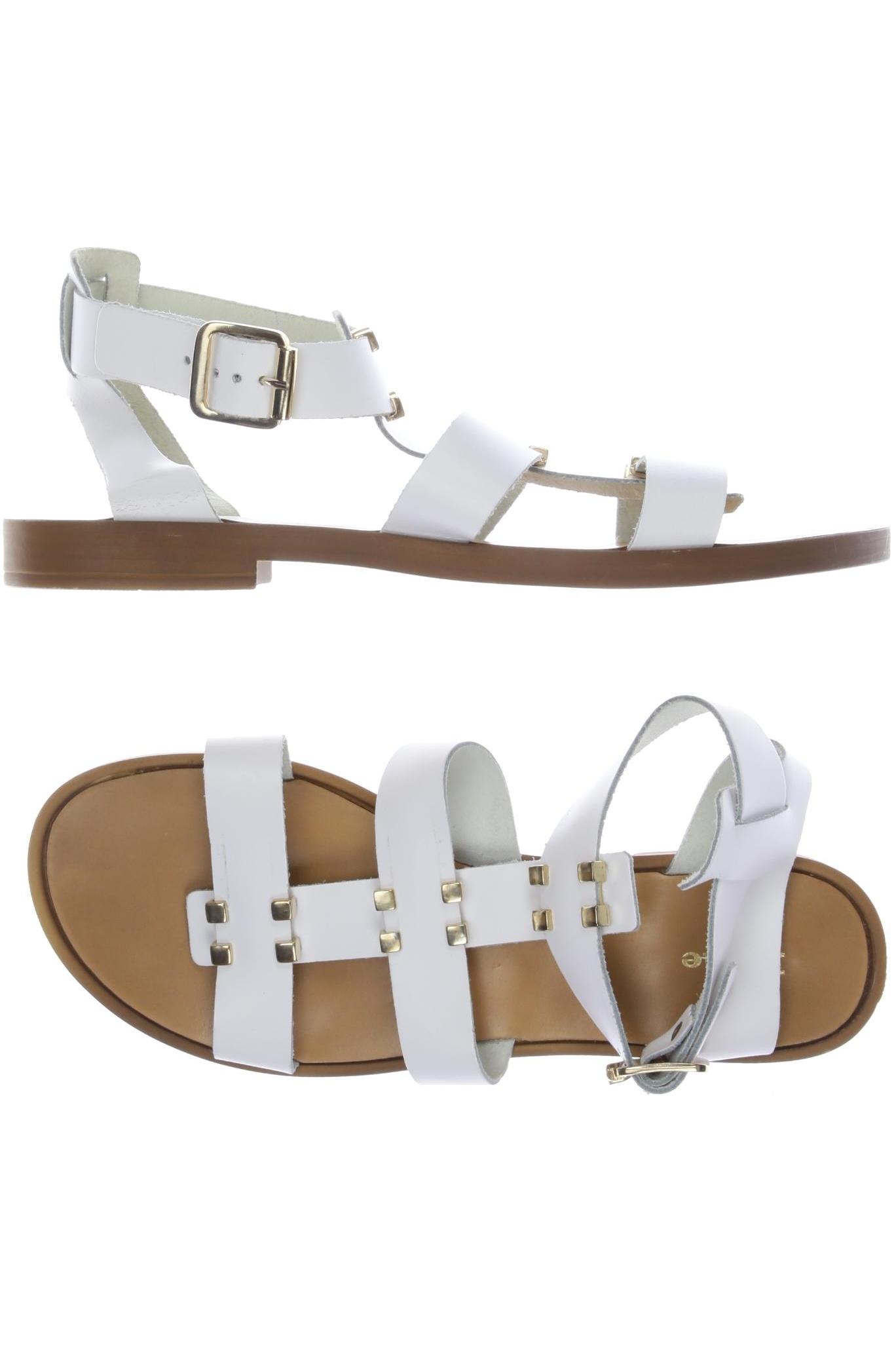 

Dune London Damen Sandale, weiß, Gr. 38