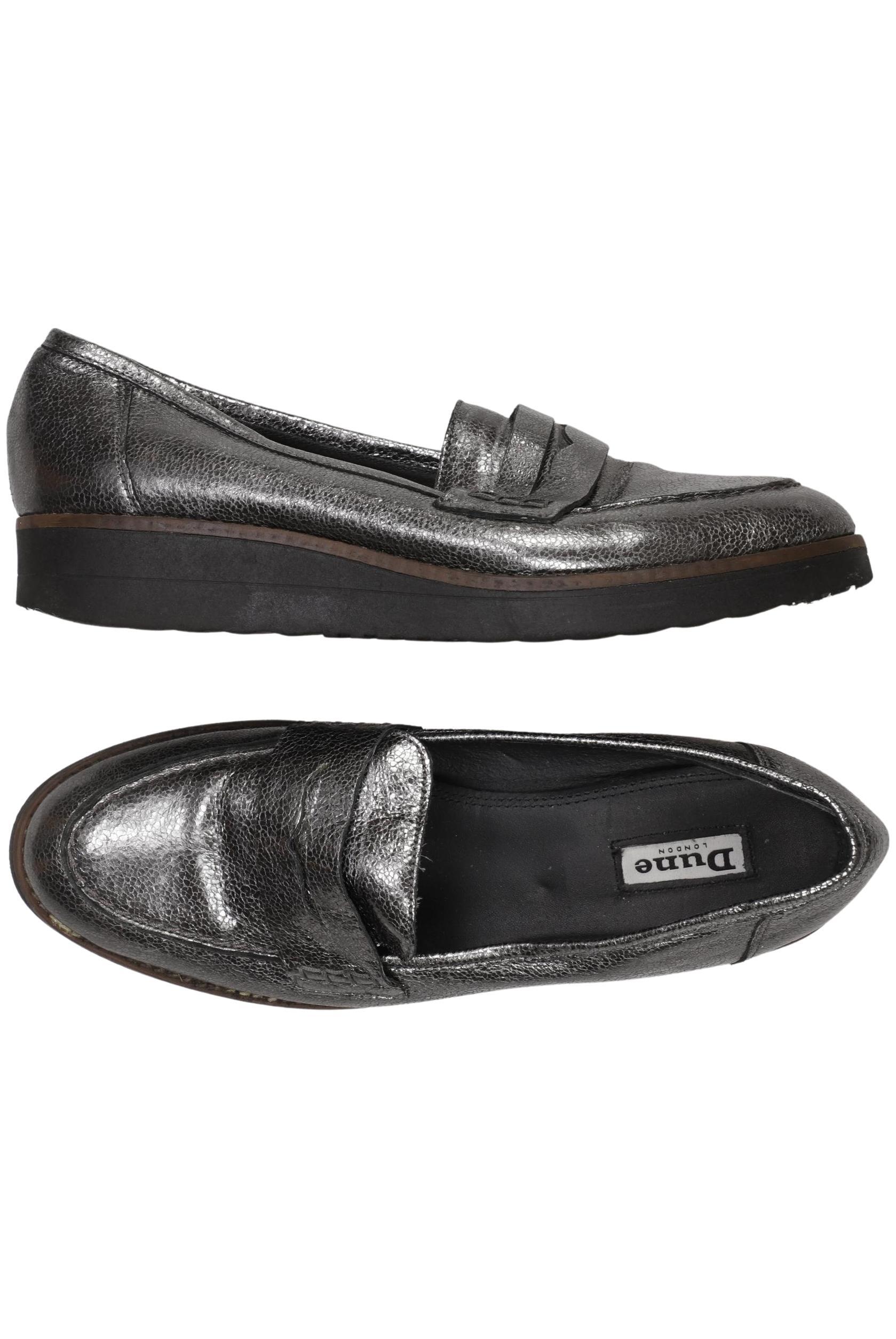 

Dune London Damen Halbschuh, silber, Gr. 40