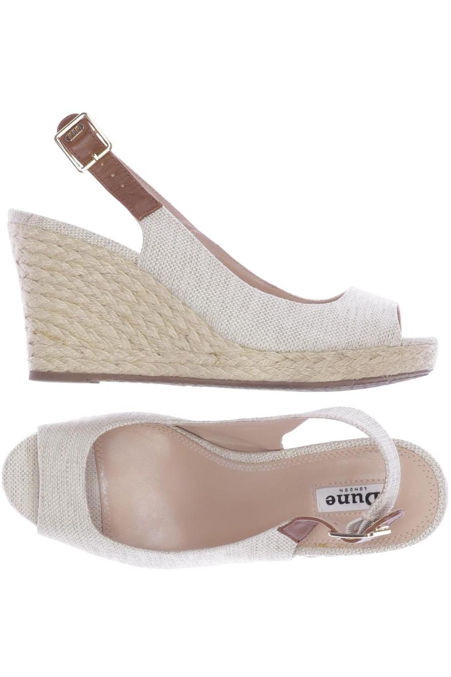 

Dune London Damen Sandale, beige, Gr. 39