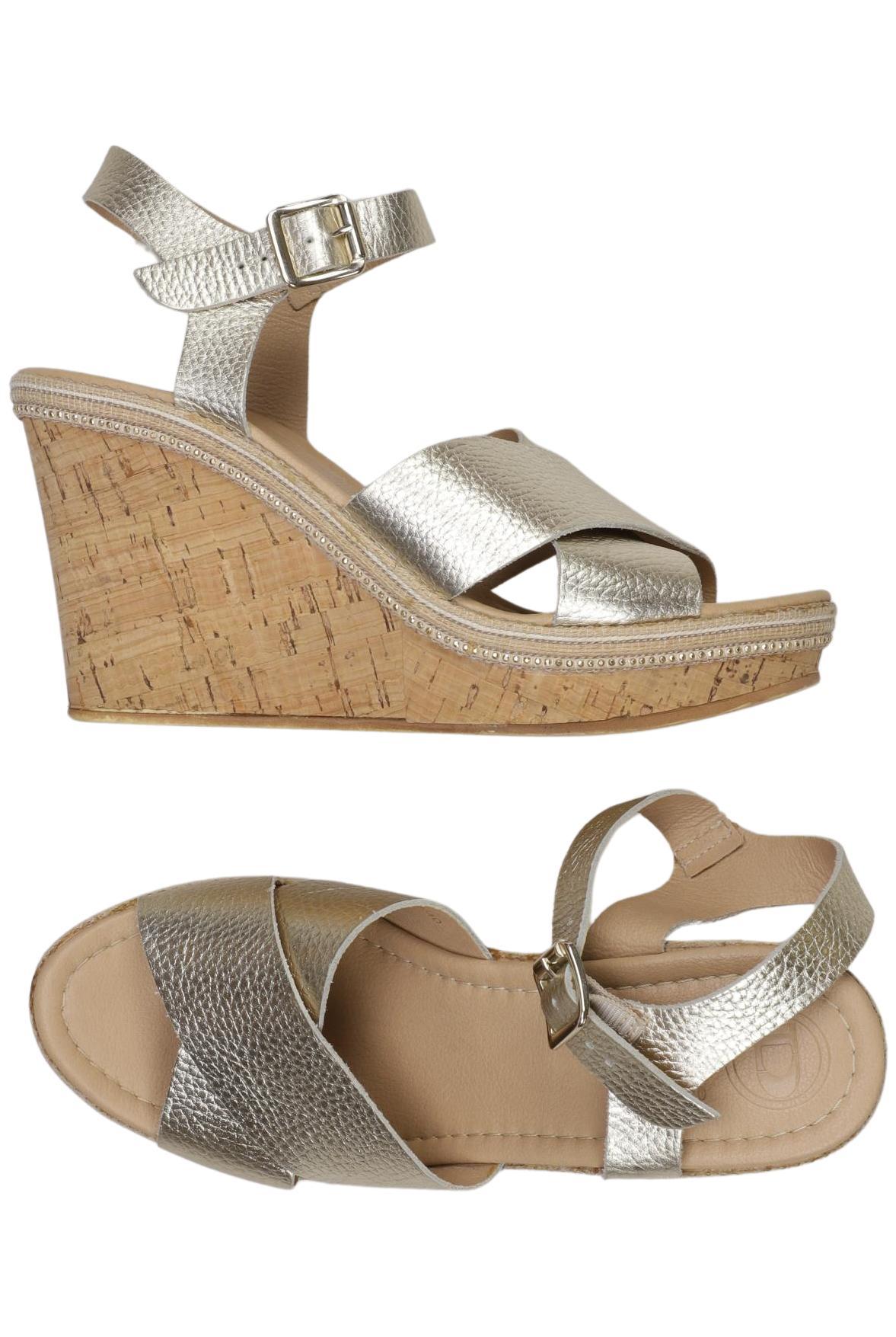 

Dune London Damen Sandale, silber, Gr. 40